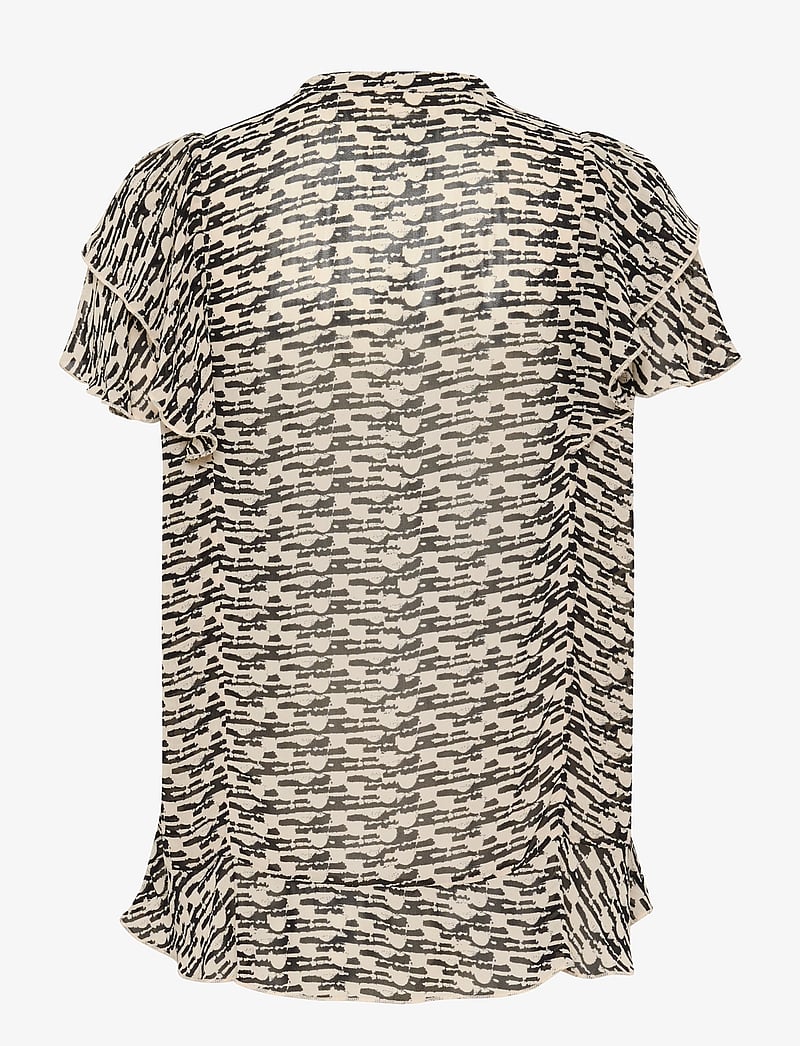 InWear - CessieIW Blouse - lühikeste varrukatega pluusid - neutral diffused wall - 2