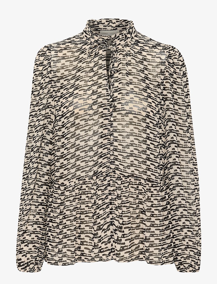 InWear - CessieIW Shirt - langärmelige blusen - neutral diffused wall - 1
