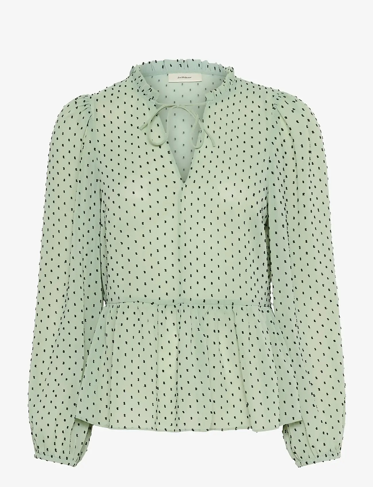 InWear - CibiIW Blouse - bluzki z długimi rękawami - desert green - 0