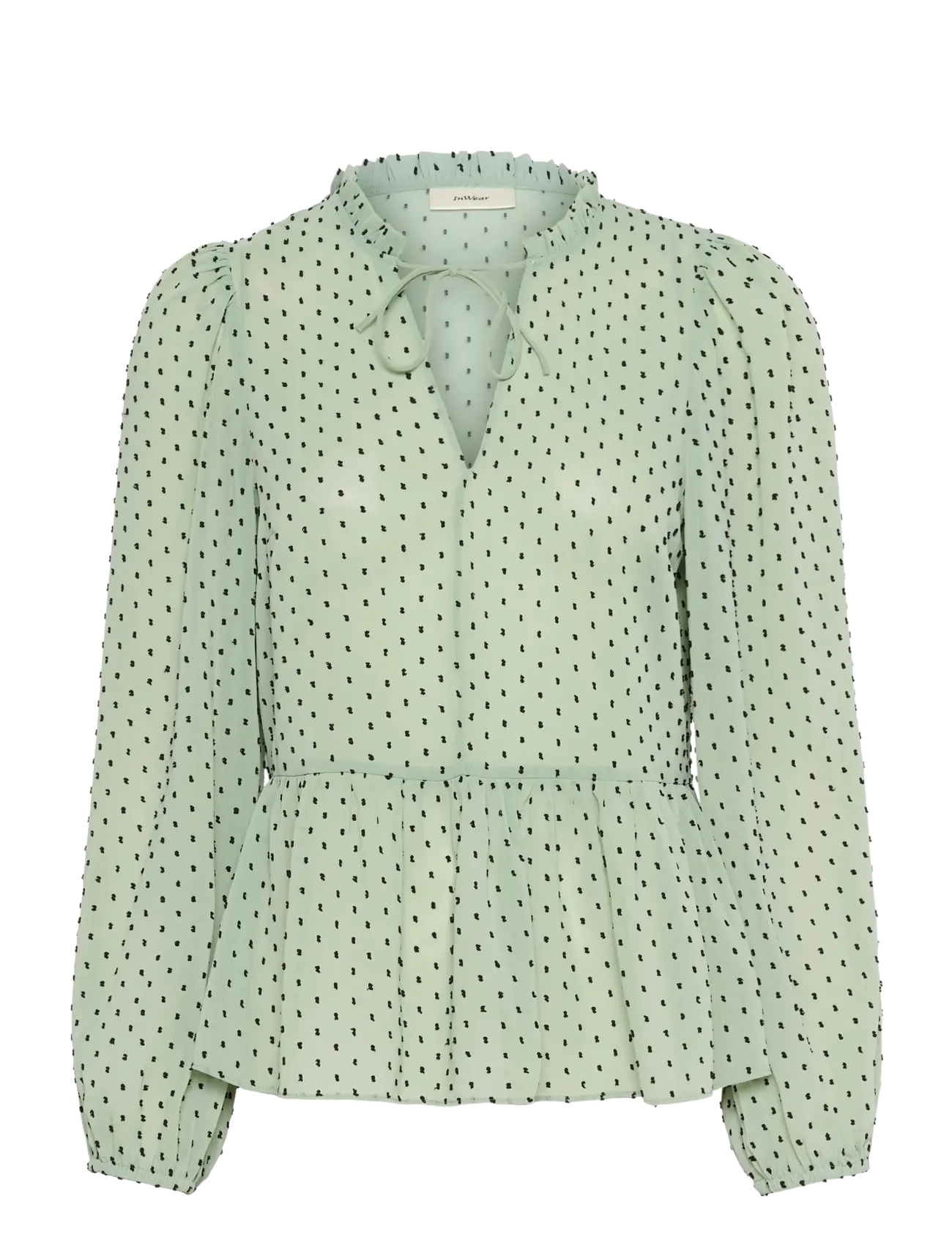 InWear CibiIW Blouse - Langärmlige blusen - DESERT GREEN / green