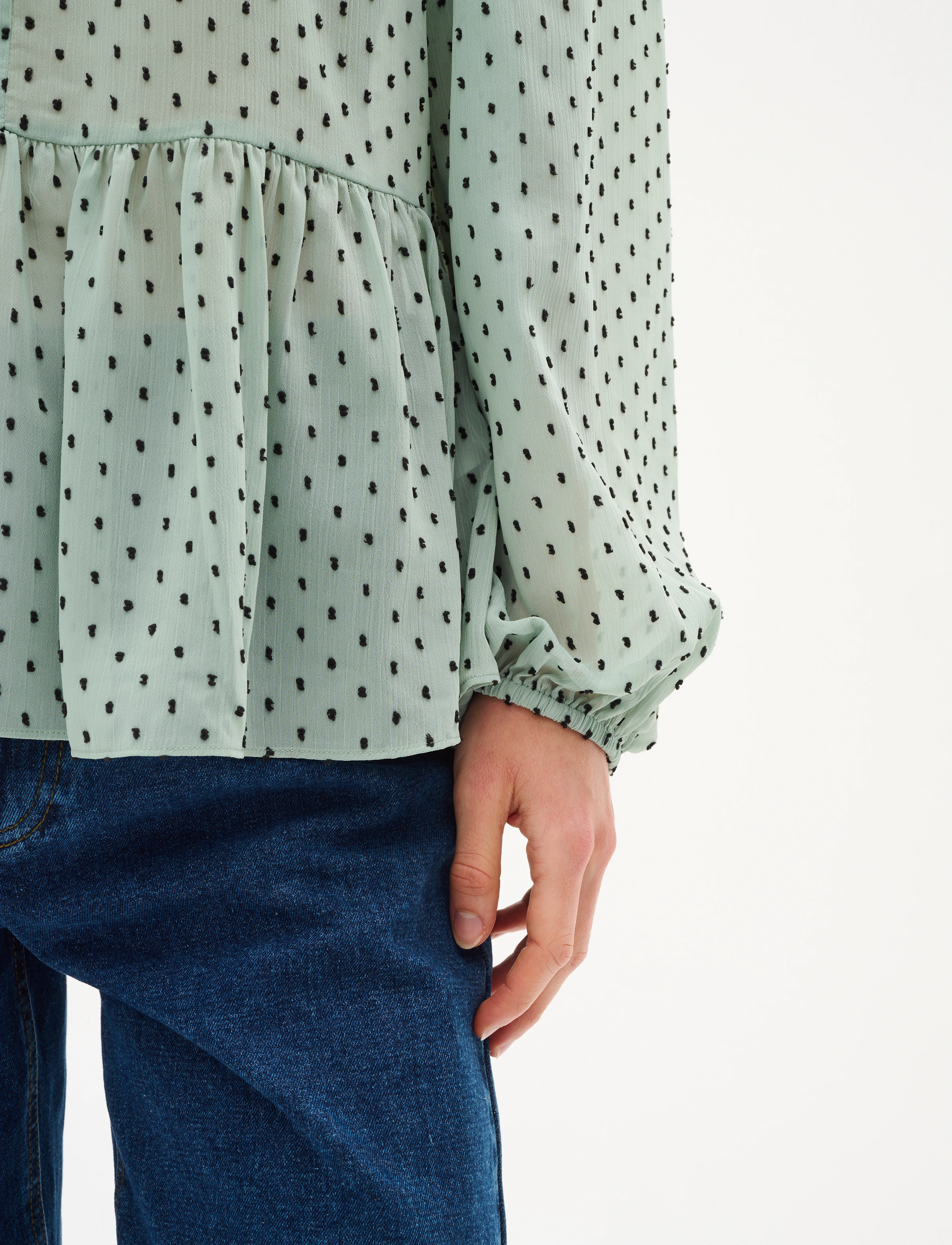 InWear - CibiIW Blouse - langärmlige blusen - desert green - 2