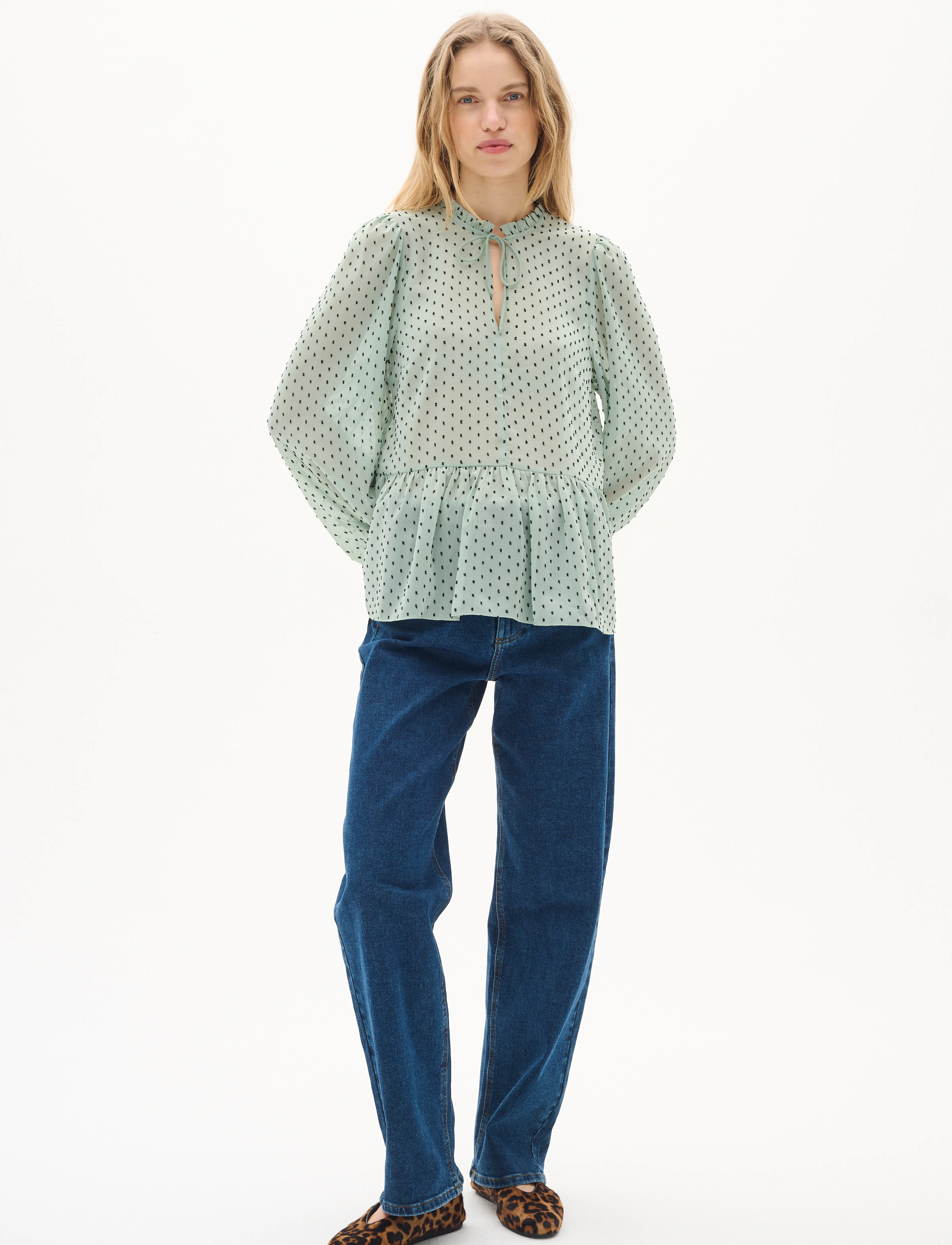 InWear - CibiIW Blouse - langärmlige blusen - desert green - 3