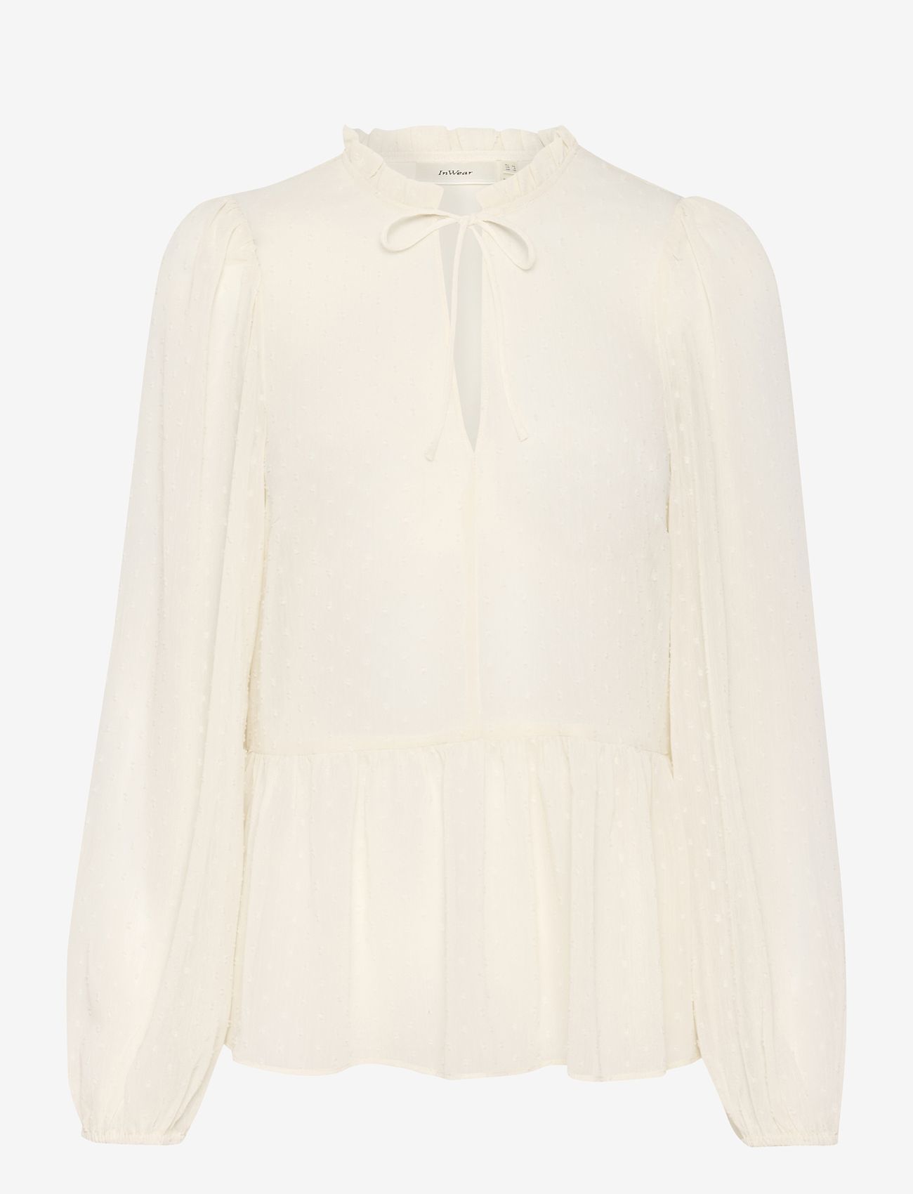 InWear - CibiIW Blouse - langærmede bluser - vanilla - 1