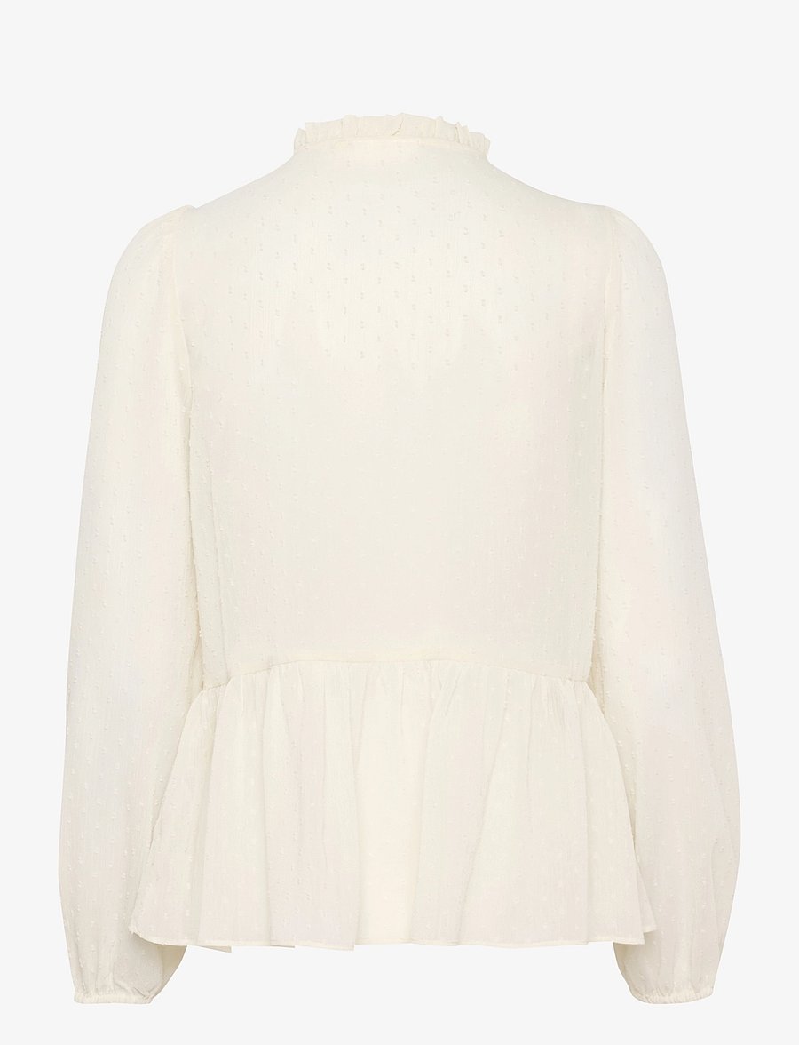 InWear - CibiIW Blouse - langärmelige blusen - vanilla - 2