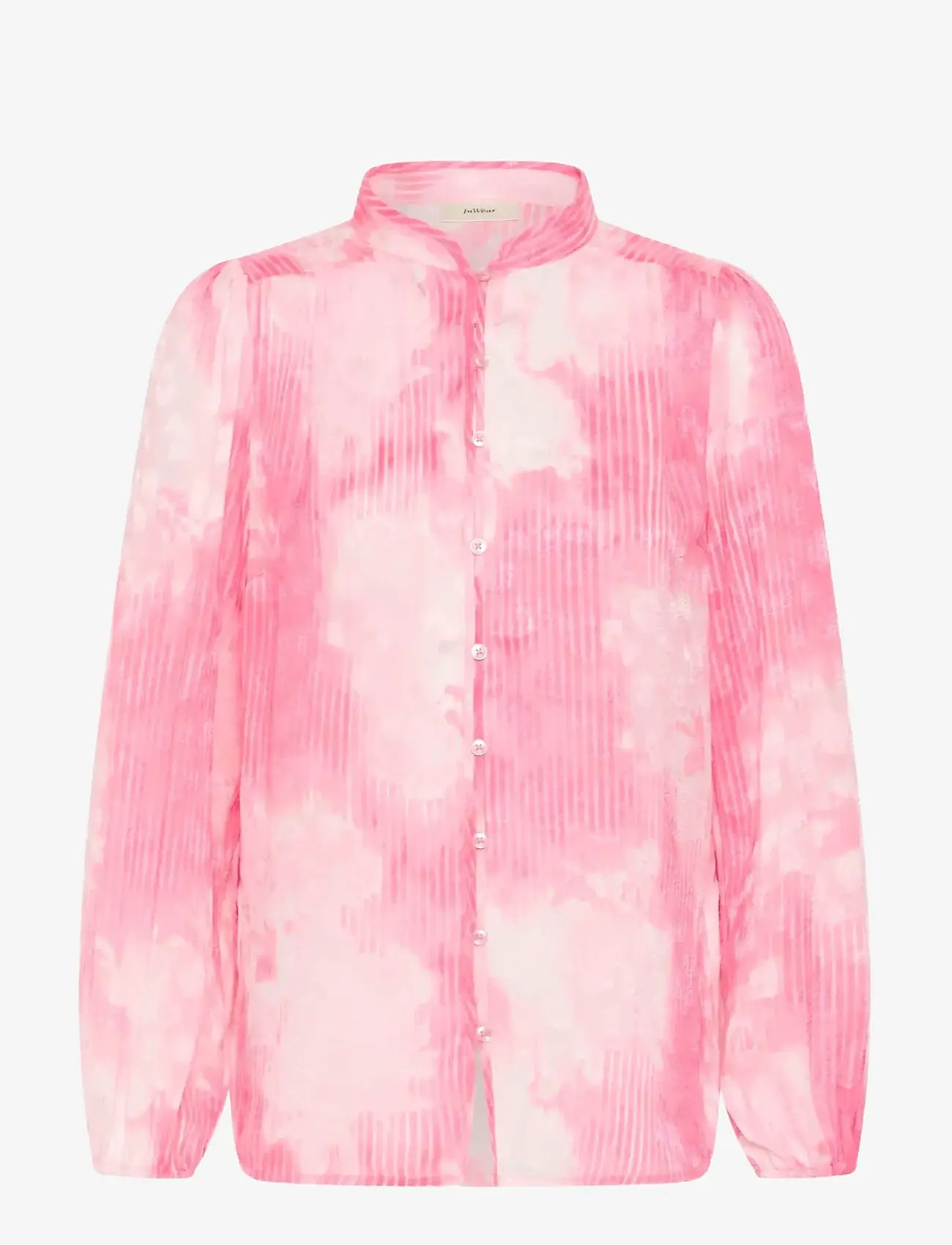 InWear - CielleIW Shirt - langærmede bluser - light pink illuminating flora - 1
