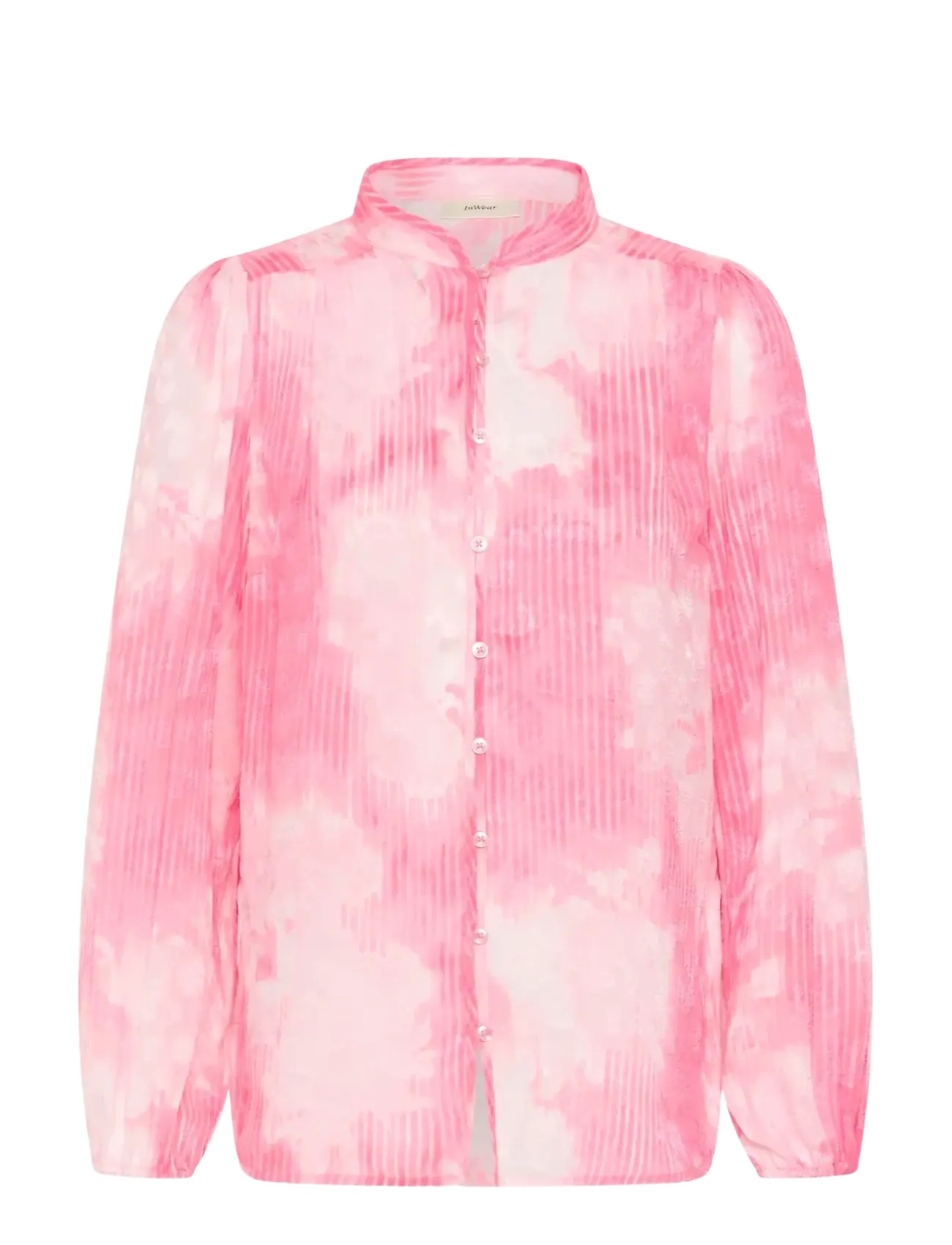 InWear CielleIW Shirt - Tøj - LIGHT PINK ILLUMINATING FLORA / pink/rose
