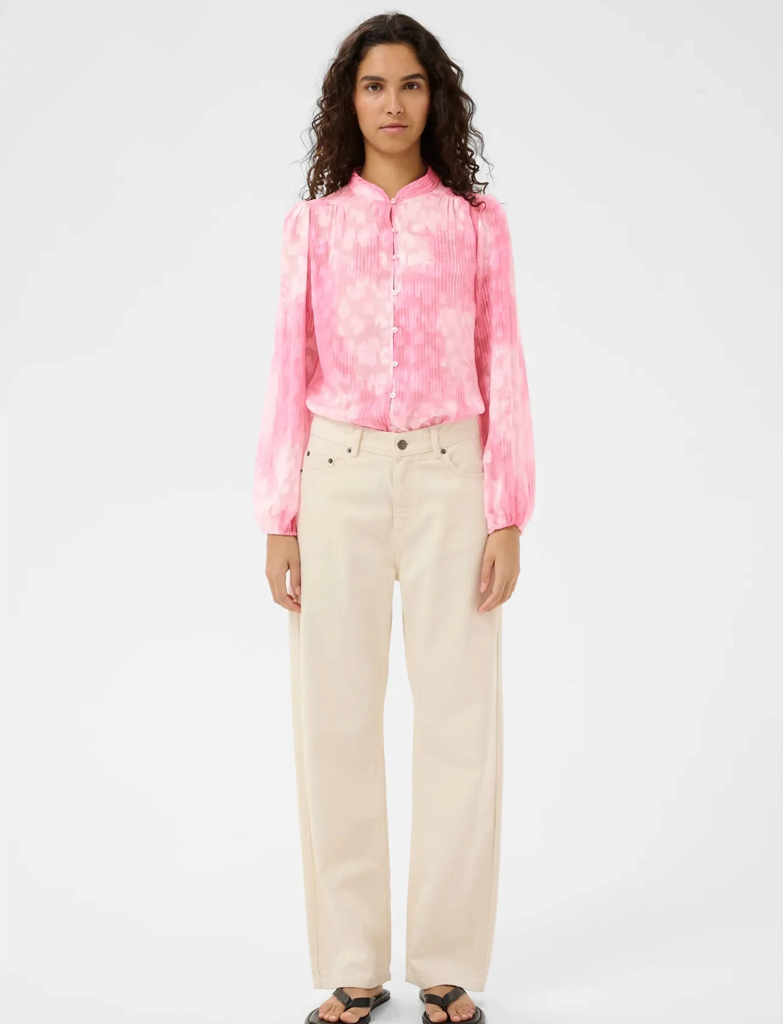InWear - CielleIW Shirt - blouses à manches longues - light pink illuminating flora - 3
