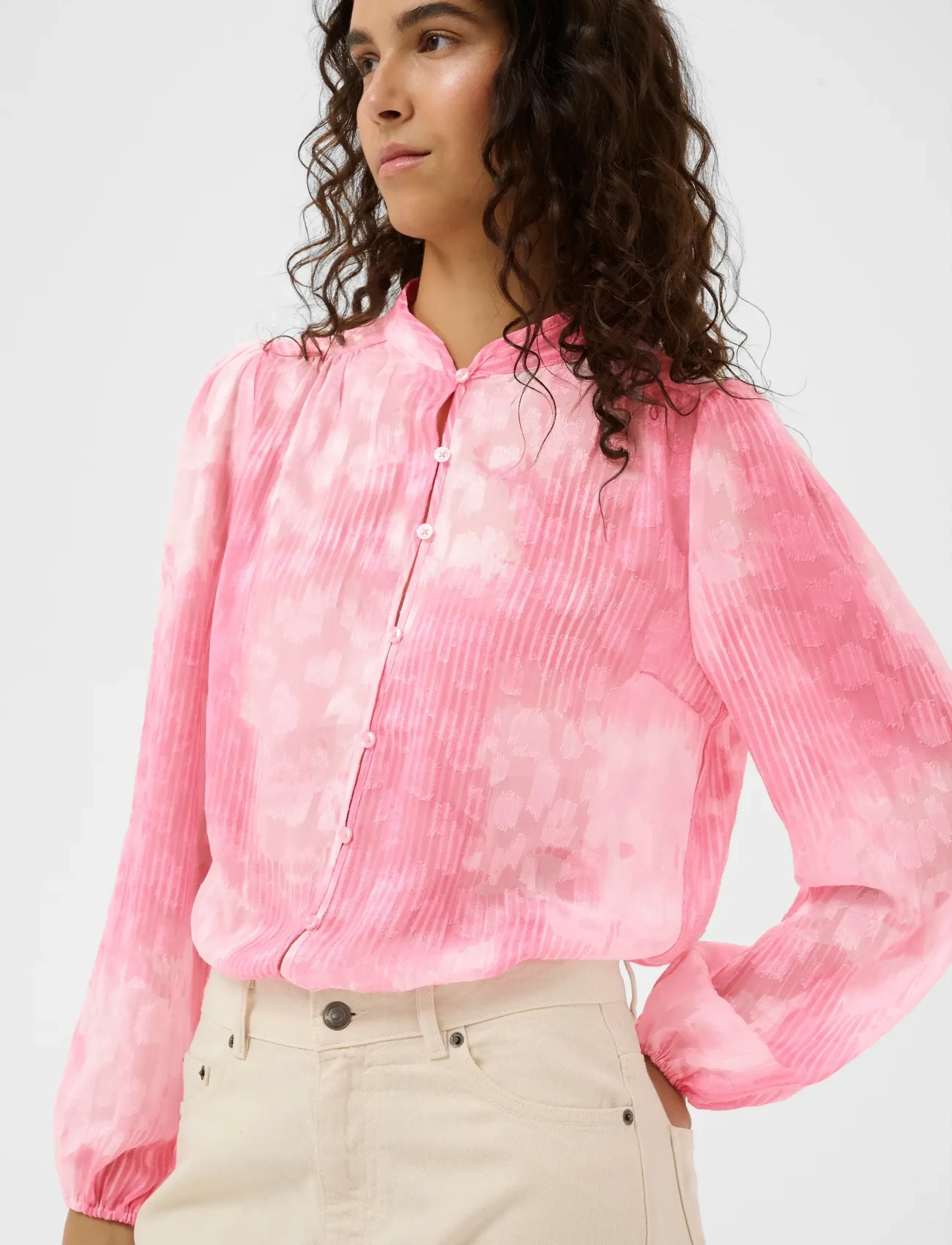 InWear - CielleIW Shirt - blouses à manches longues - light pink illuminating flora - 5