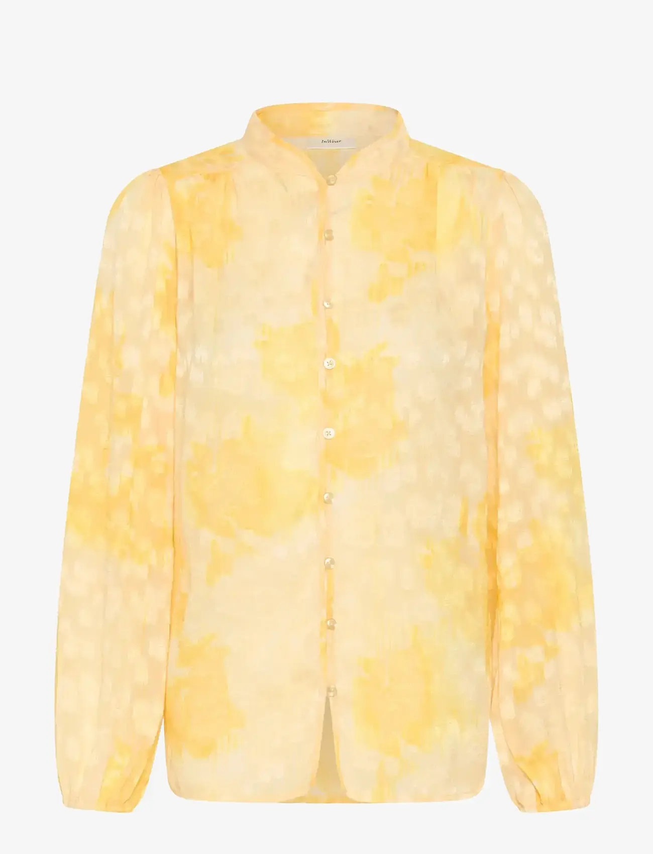 InWear - CielleIW Shirt - langärmlige blusen - yellow illuminating floral - 1