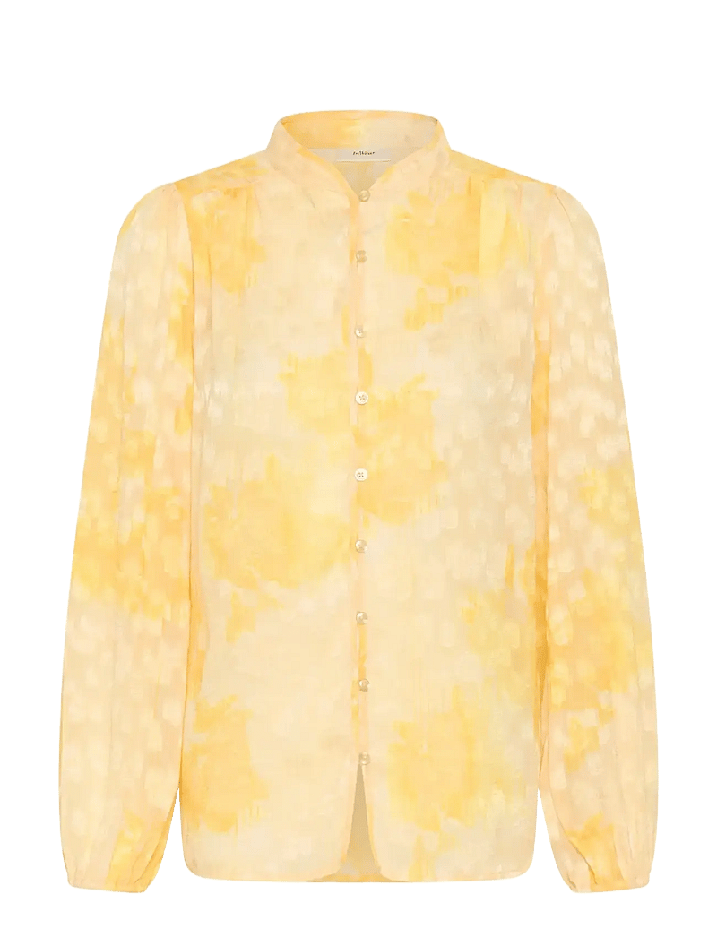 InWear - CielleIW Shirt - langärmlige blusen - yellow illuminating floral - 1