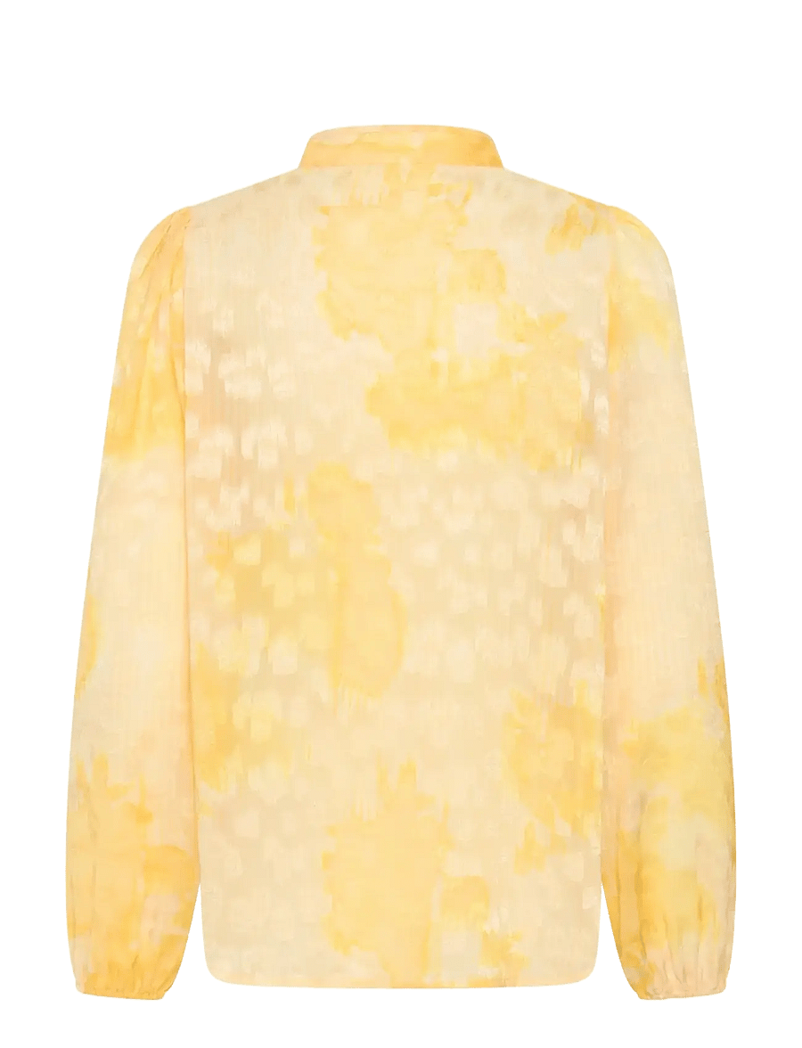 InWear - CielleIW Shirt - langärmelige blusen - yellow illuminating floral - 2