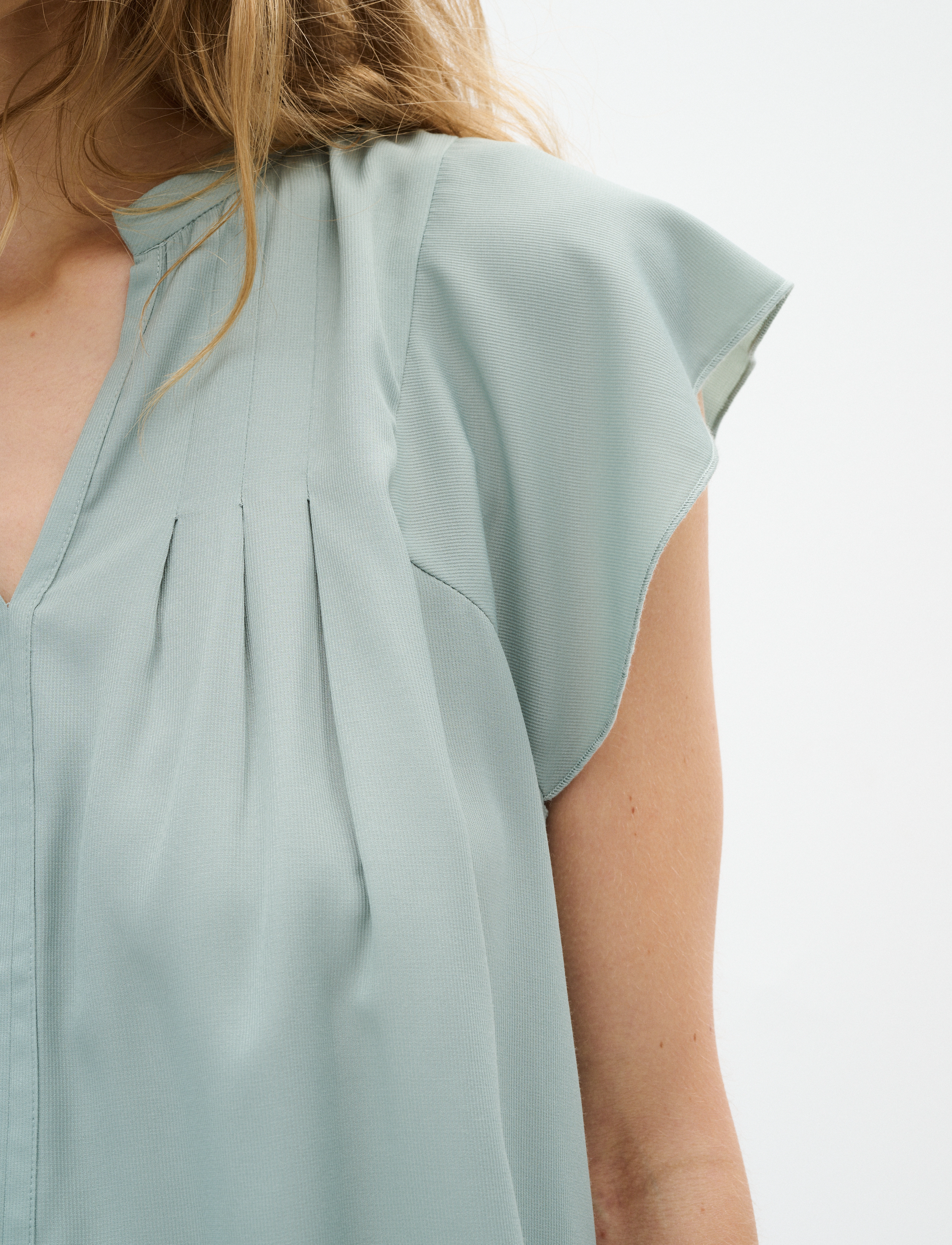 InWear - CidenzaIW Top - Ärmellose blusen - desert green - 4