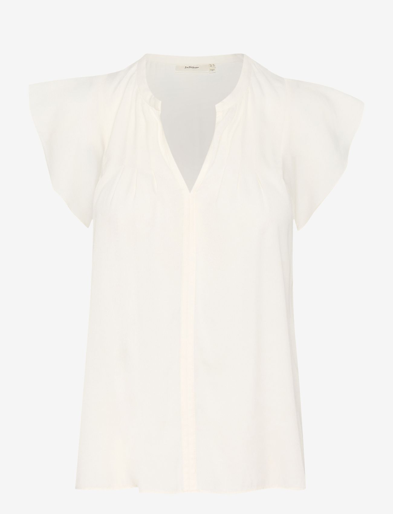 InWear - CidenzaIW Top - sleeveless blouses - whisper white - 1