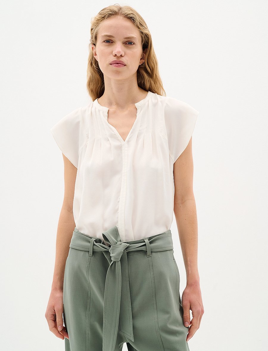 InWear - CidenzaIW Top - Ärmellose blusen - whisper white - 0