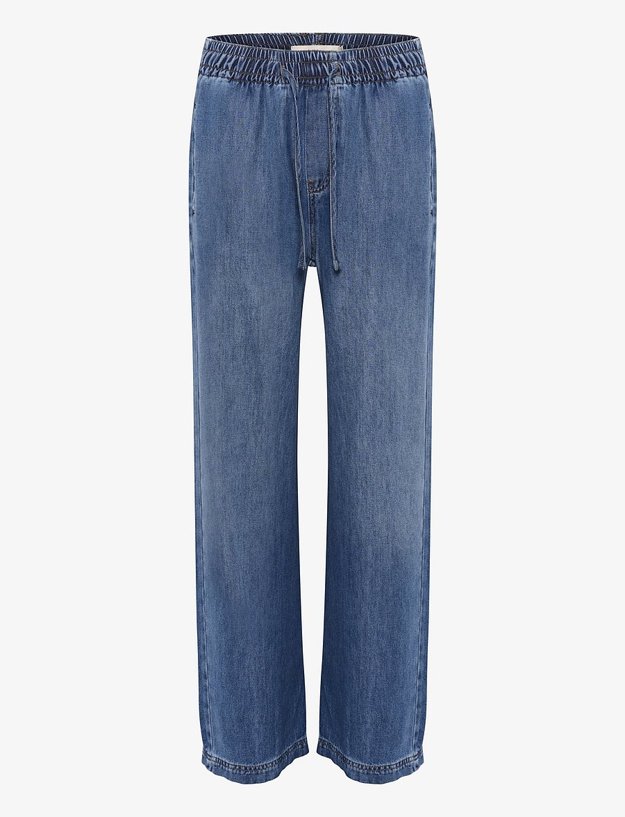 InWear - SophinaIW Pullon Pants - džinsi ar platām starām - washed denim - 1
