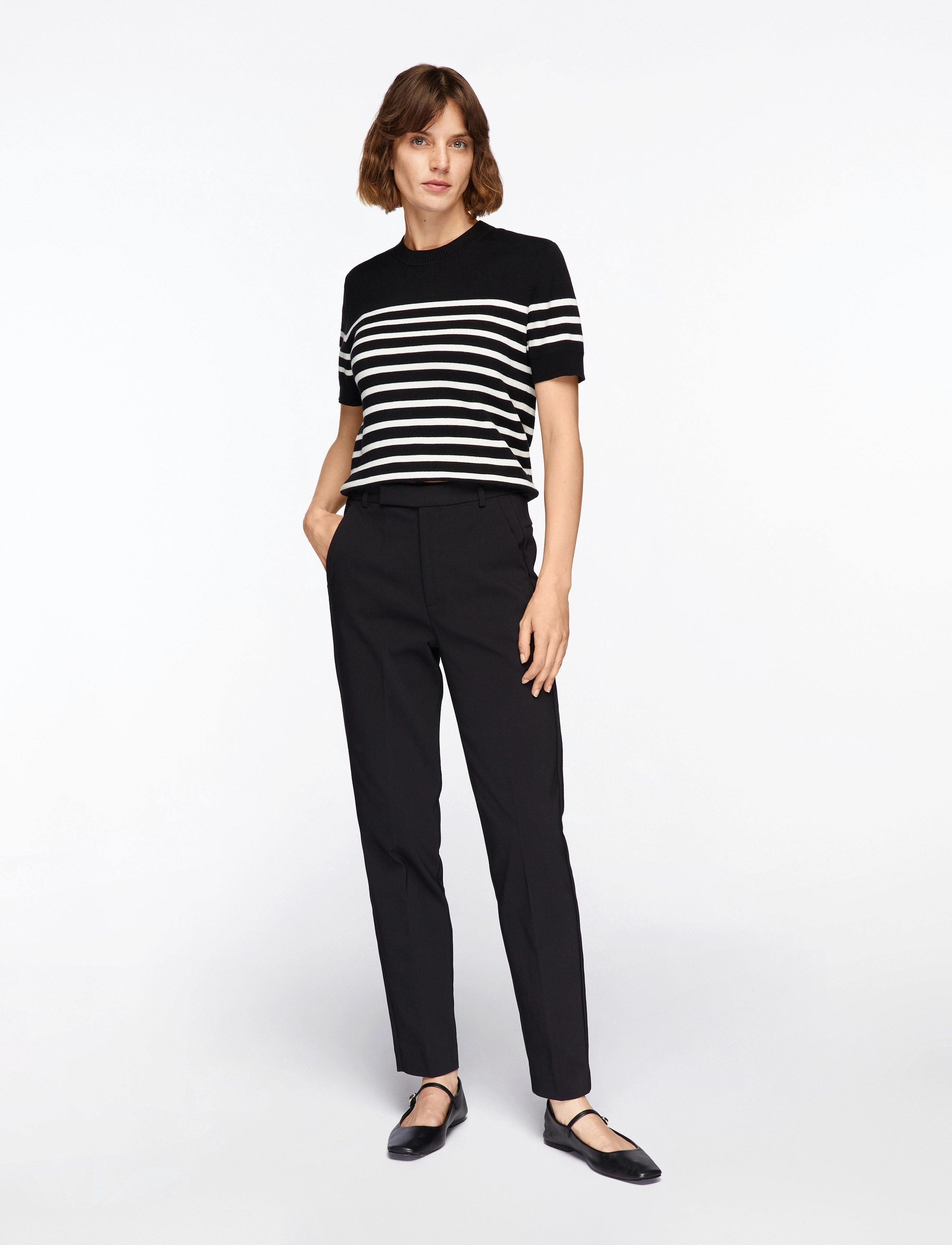 InWear - WallisIW Pullover - kampsunid - black / white - 3