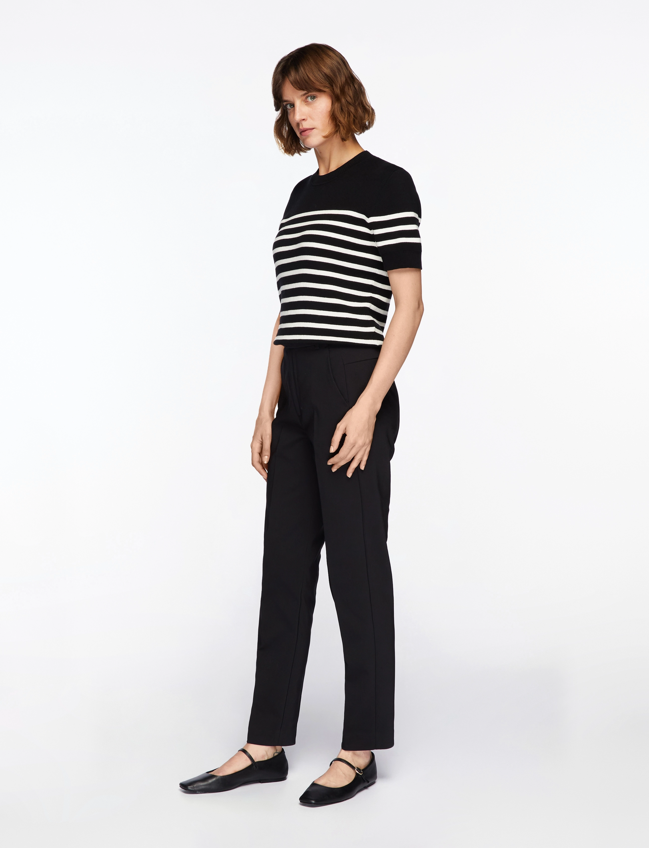 InWear - WallisIW Pullover - kampsunid - black / white - 4