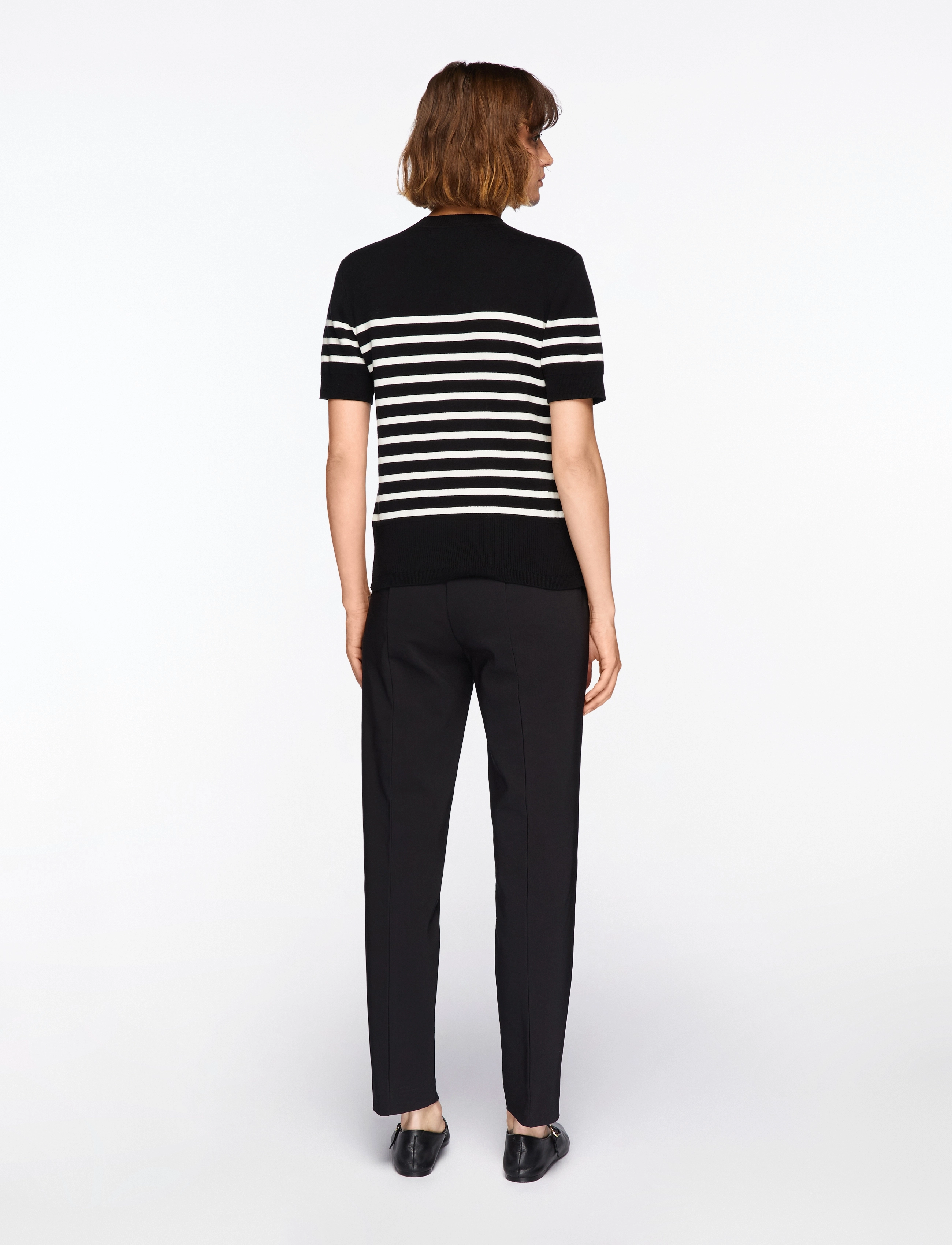InWear - WallisIW Pullover - džemperi - black / white - 5