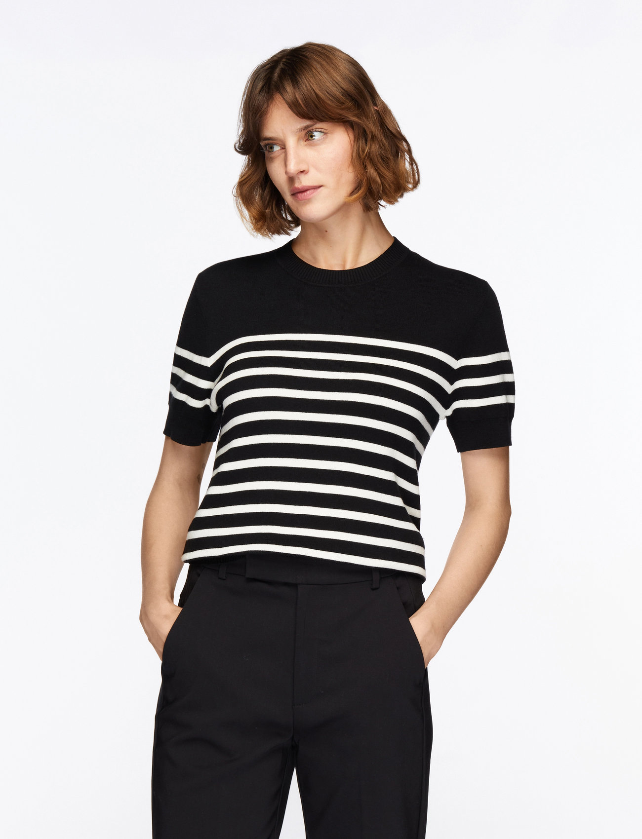 InWear - WallisIW Pullover - pullover - black / white - 0