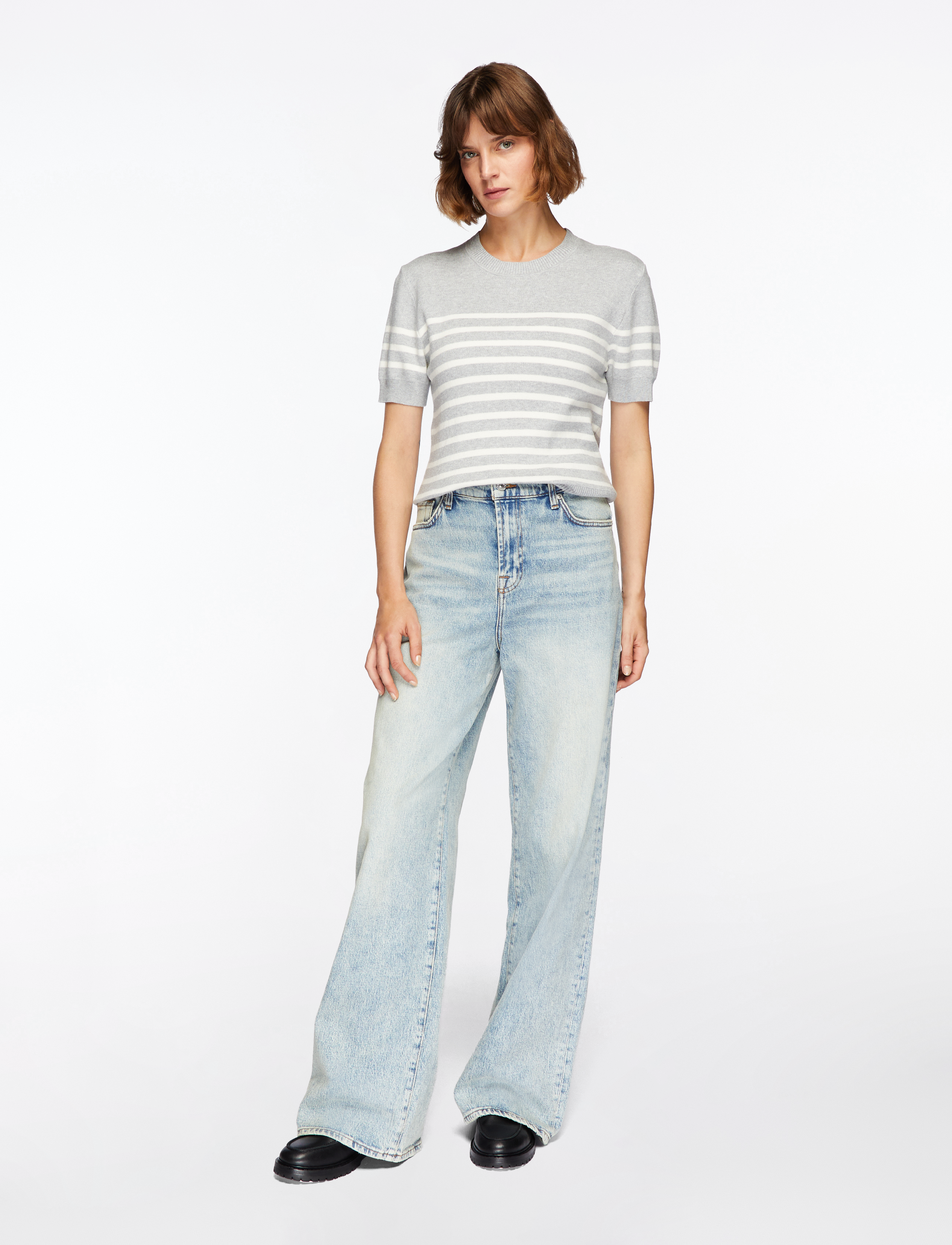 InWear - WallisIW Pullover - tröjor - granite melange stripe - 3