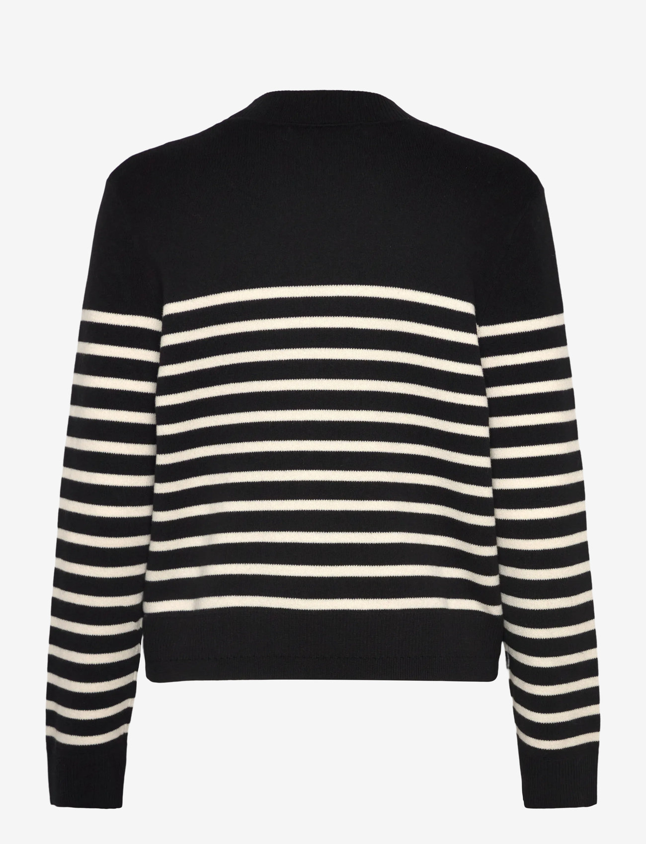 InWear - WallisIW Cardigan - cardigans - black / white - 1