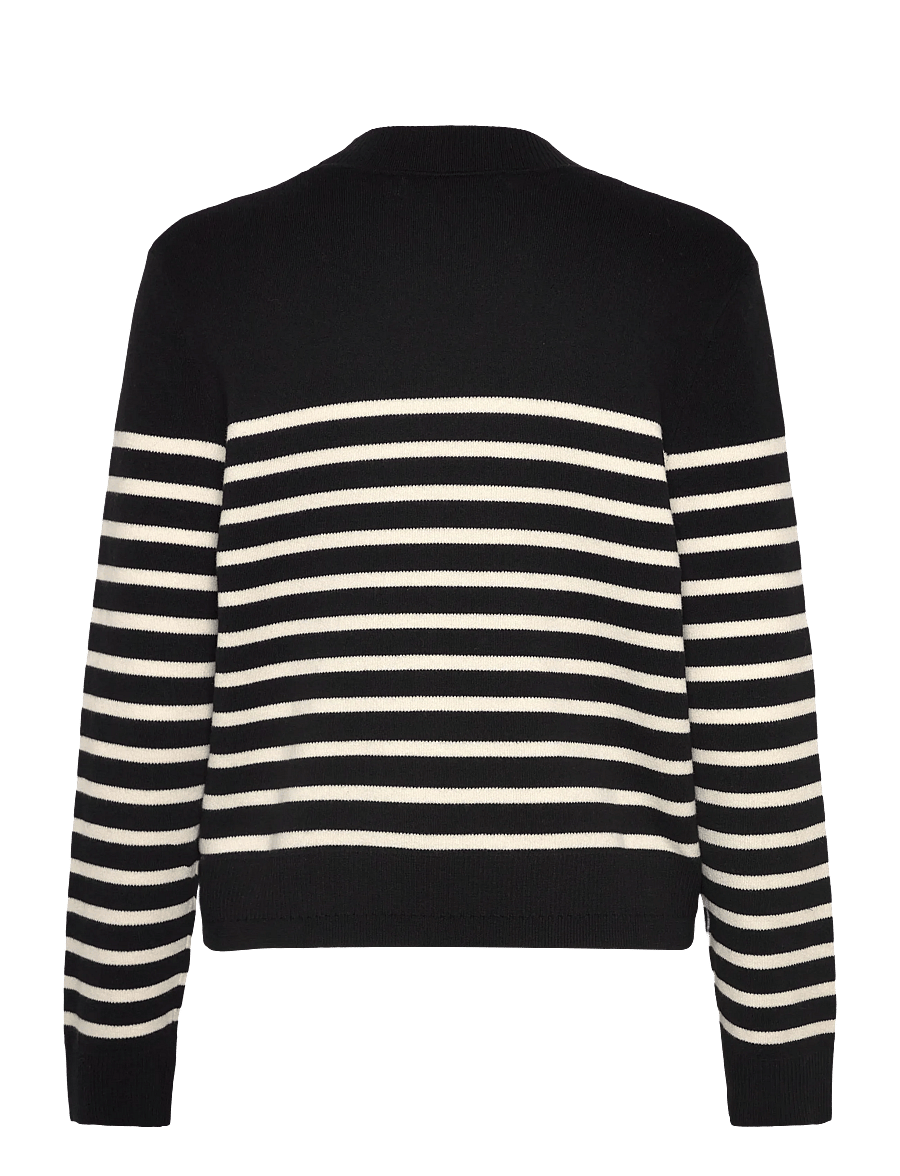 InWear - WallisIW Cardigan - strickjacken - black / white - 1