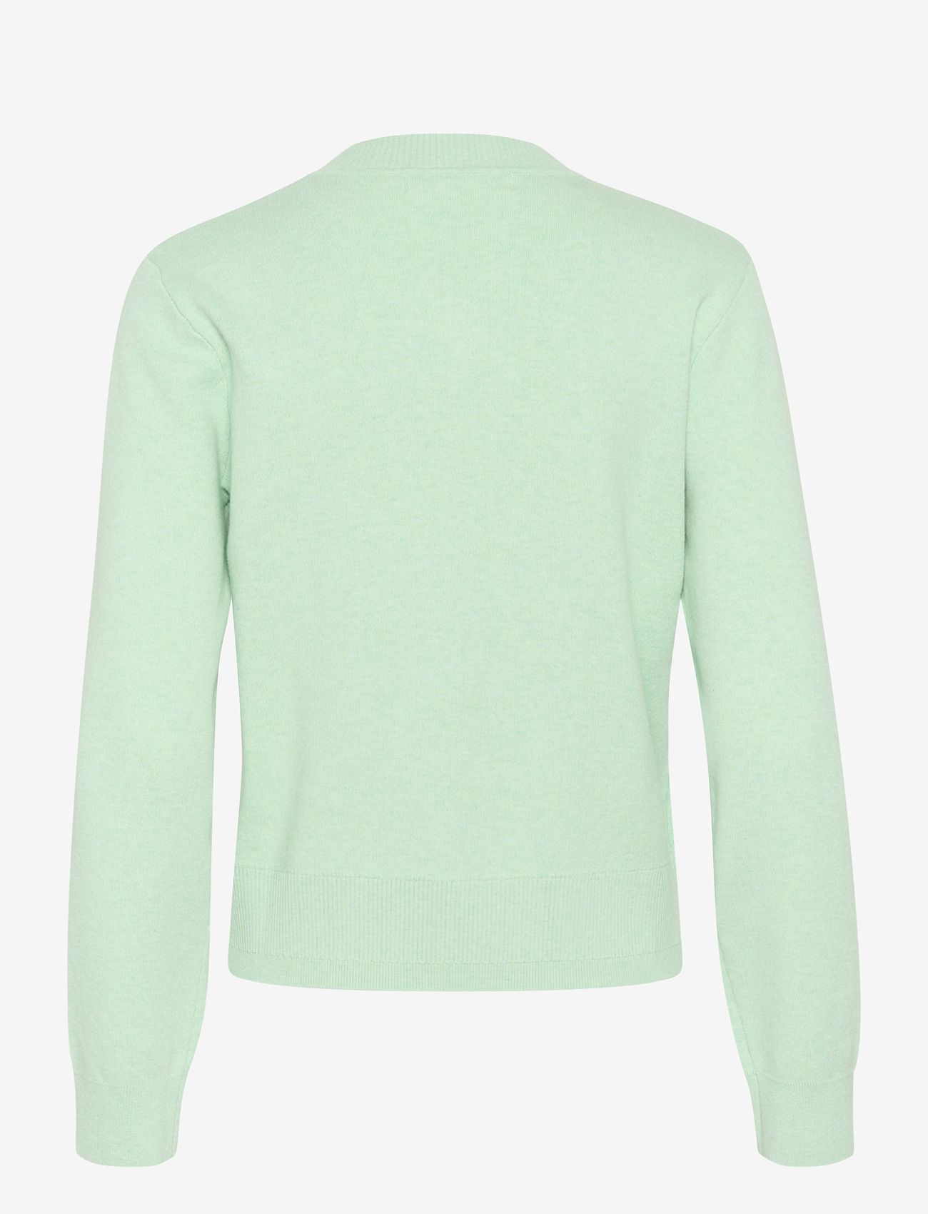 InWear - WallisIW V-neck Pullover - pullover - dusty aqua melange - 2