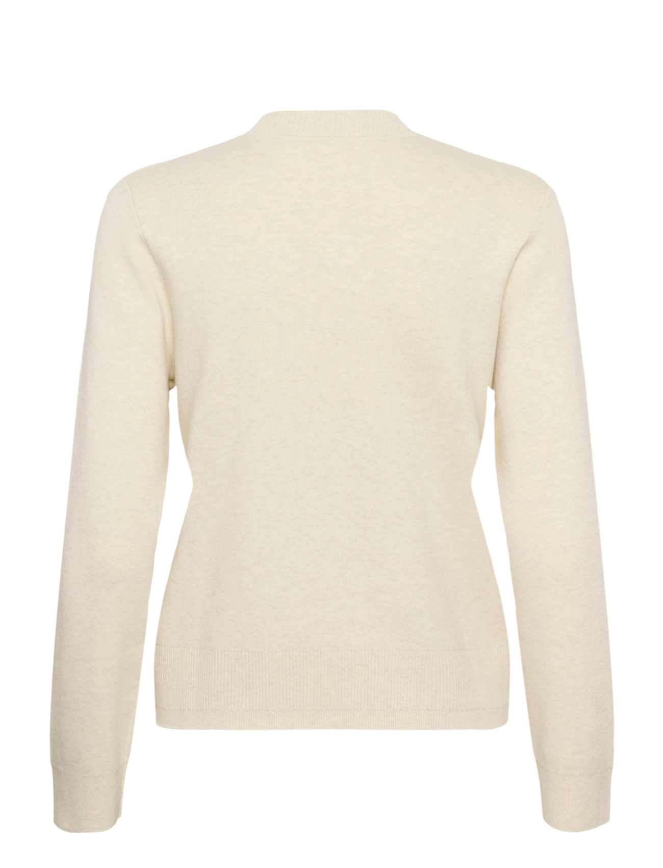 InWear - WallisIW V-neck Pullover - neulepuserot - whisper white melange - 2