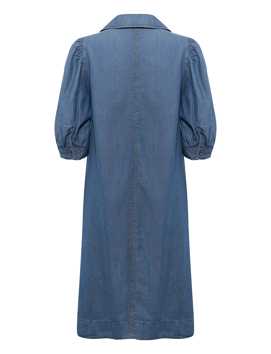 InWear - RachelIW Dress - džinsinės suknelės - medium blue - 2