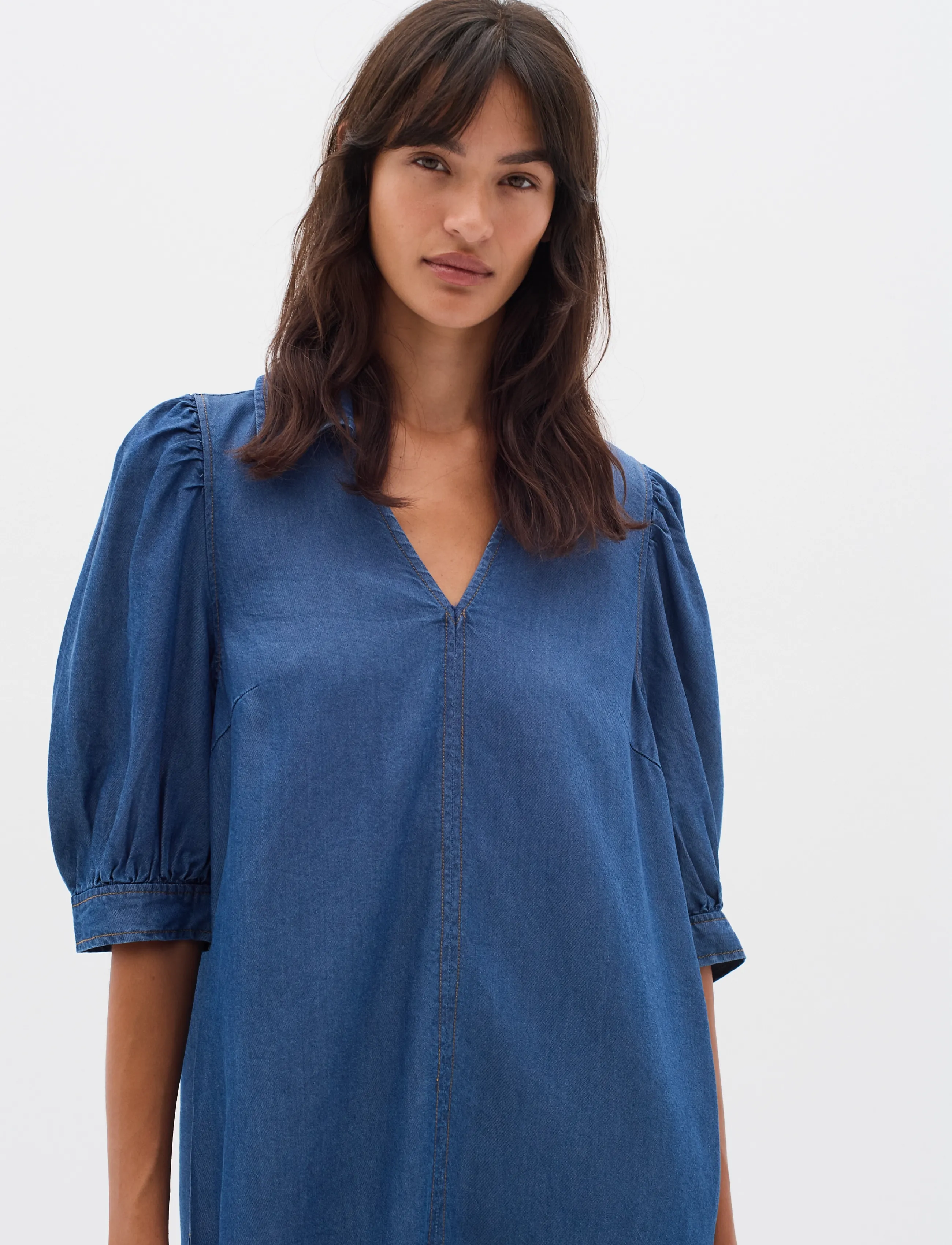 InWear - RachelIW Dress - jeanskleider - medium blue - 4