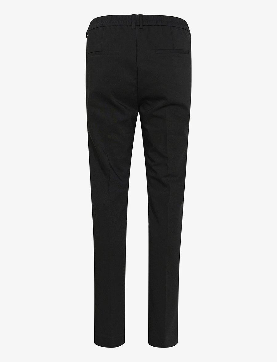 InWear - ZellaIW Flat Long Beltloops - pidulikud püksid - black - 2