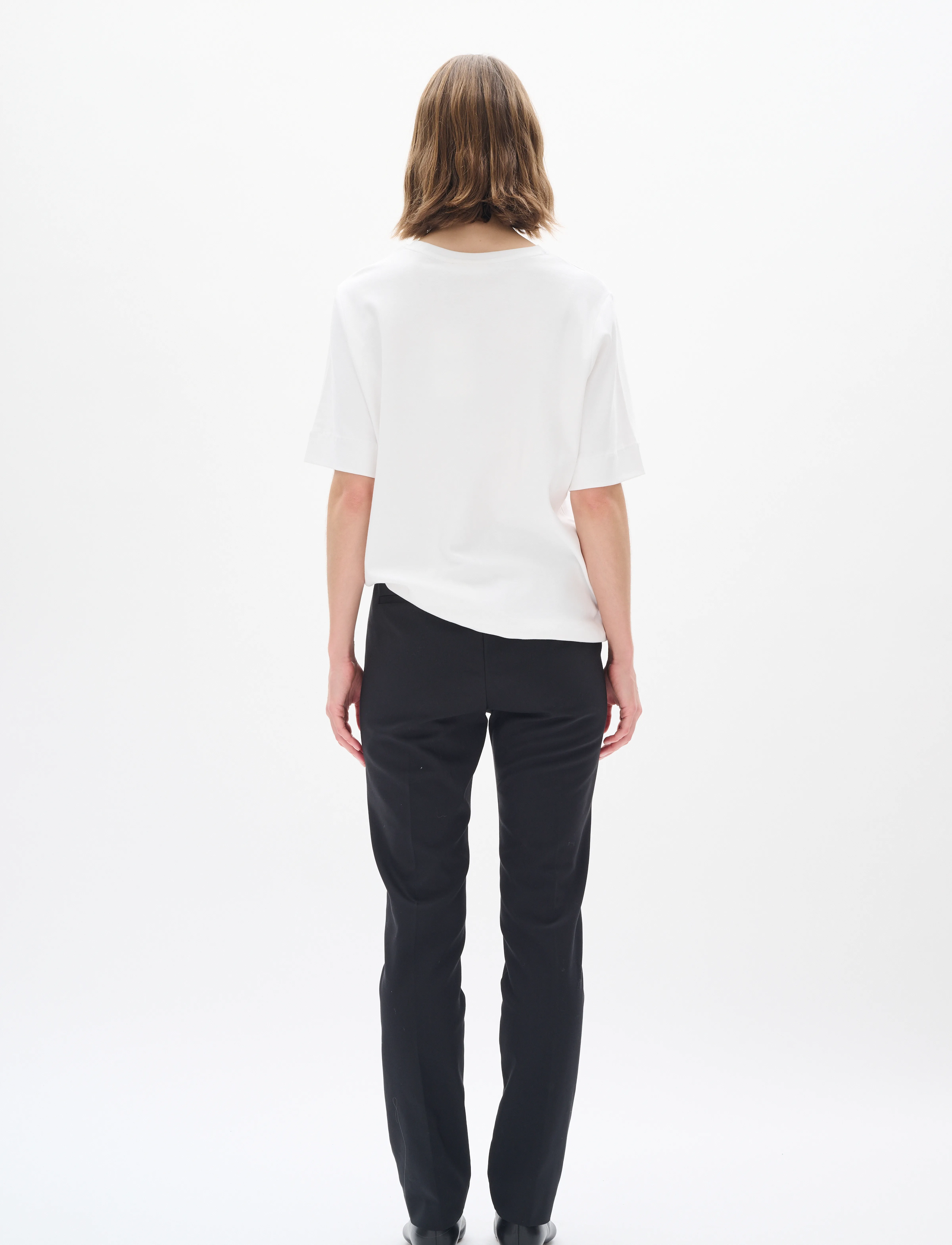 InWear - ZellaIW Flat Long Beltloops - tailored trousers - black - 5