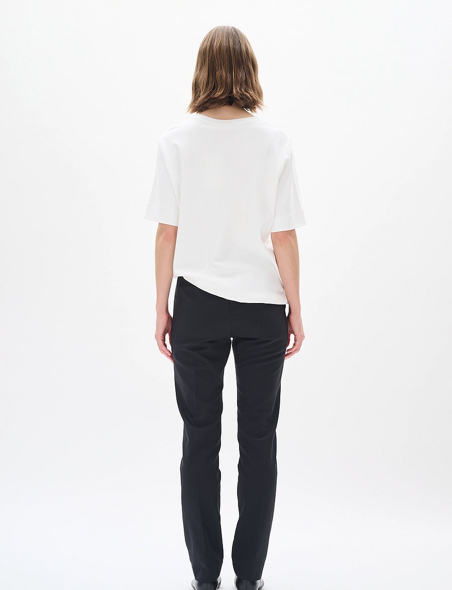 InWear - ZellaIW Flat Long Beltloops - pidulikud püksid - black - 5