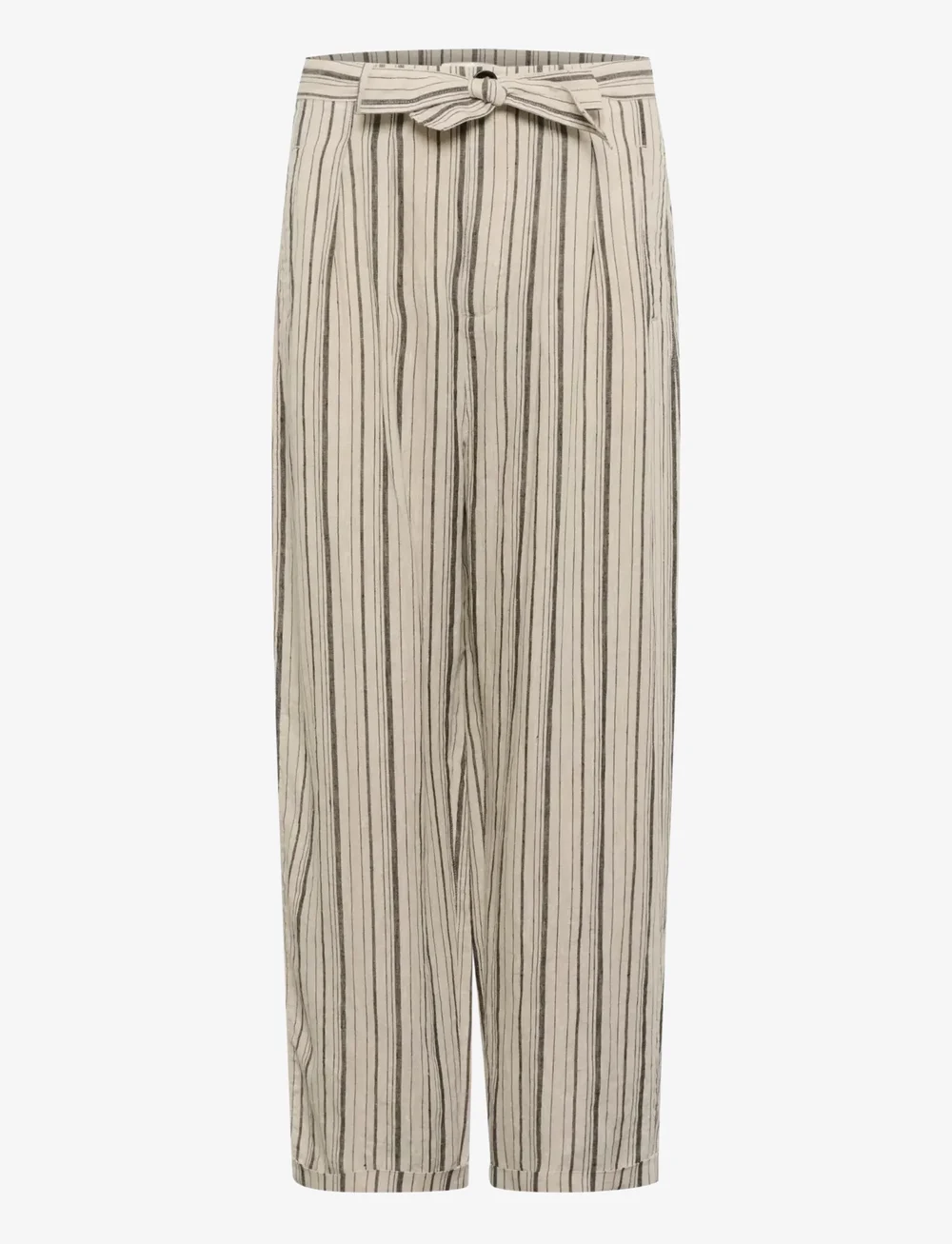 InWear - RigittaIW Pants - linnebyxor - black stripe - 1