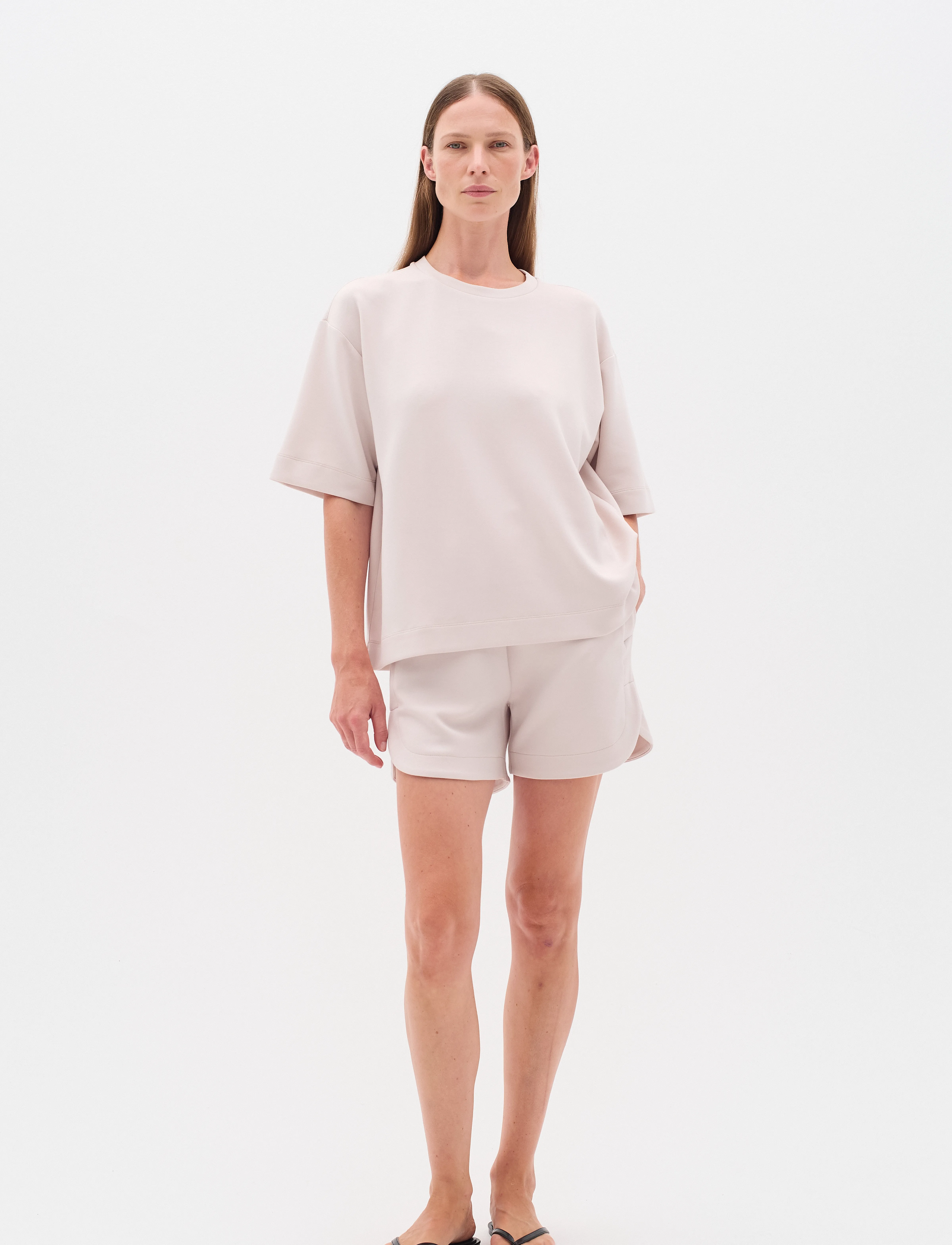 InWear - HenniehIW Vincent Shorts - sweatshorts - haze - 3