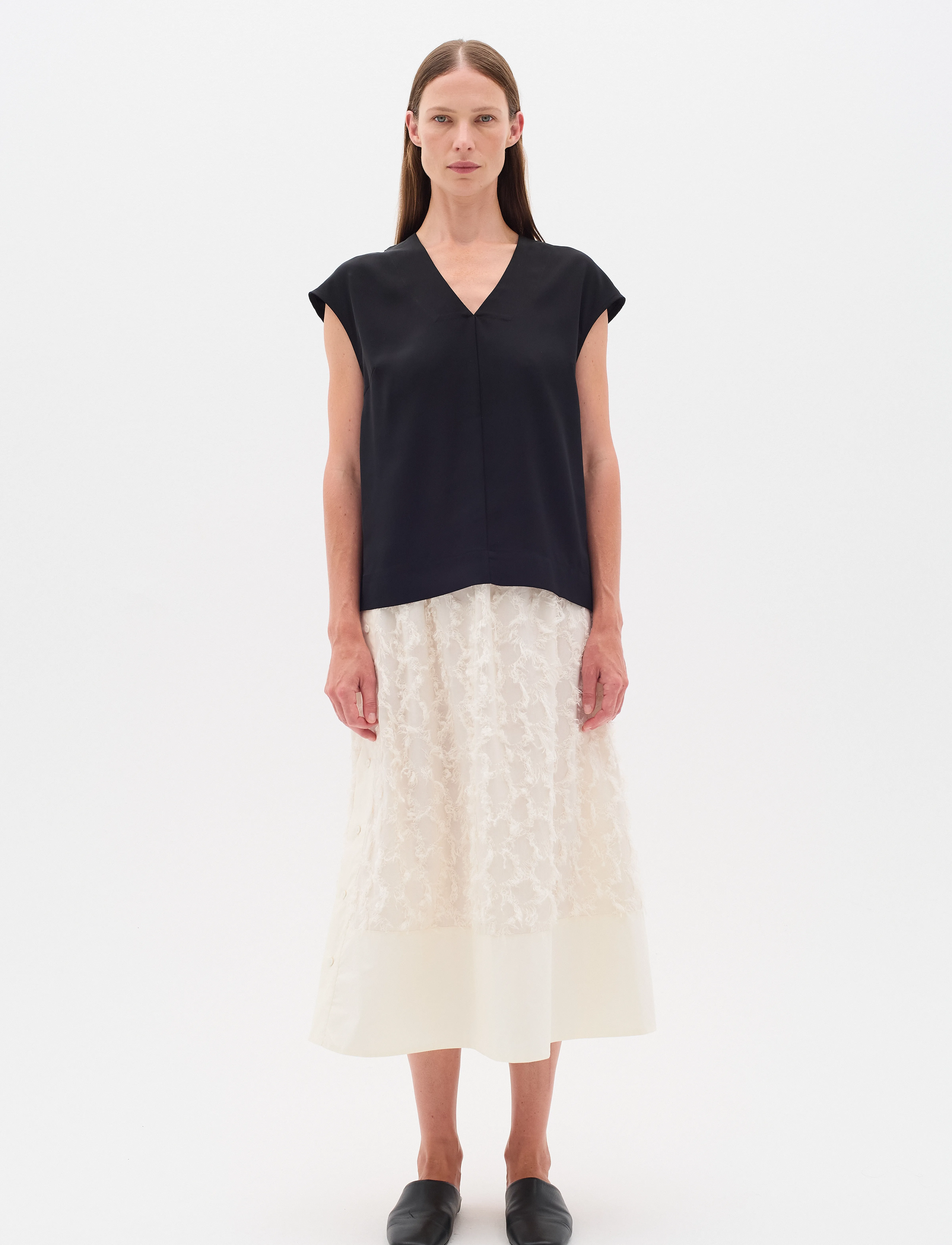 InWear FionaIW Skirt - Nederdele - WHISPER WHITE / white