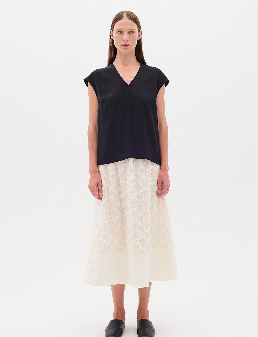 InWear - FionaIW Skirt - midihameet - whisper white - 0