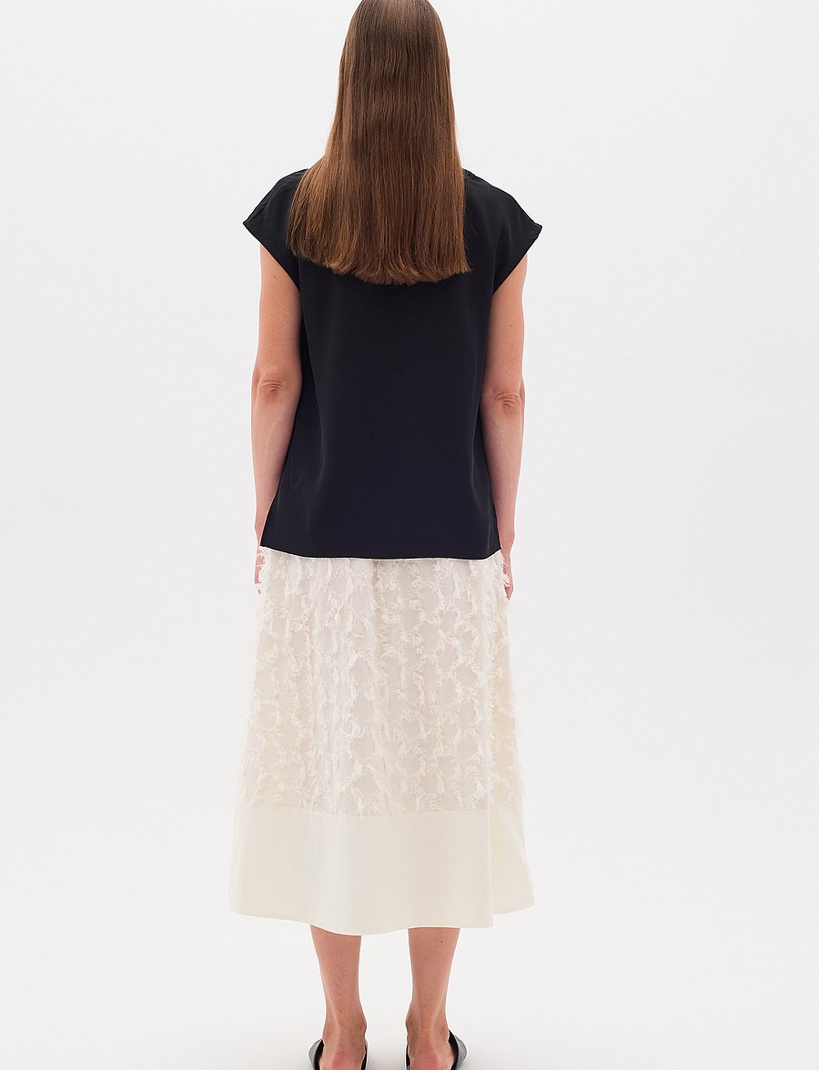 InWear - FionaIW Skirt - midihameet - whisper white - 3