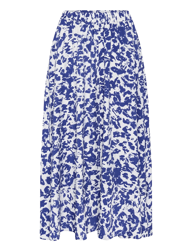 InWear - FayeIW Skirt - maxi röcke - artistic shadow blue - 1