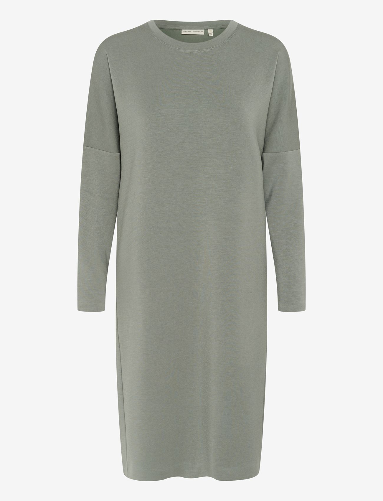 InWear - AnniehIW Vincent Dress - stickade klänningar - agave green - 1