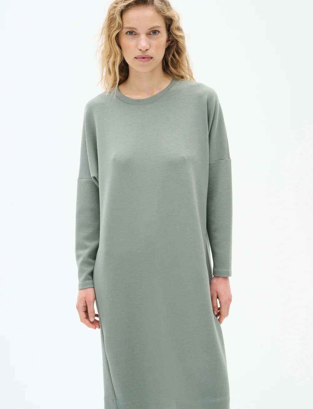 InWear - AnniehIW Vincent Dress - knitted dresses - agave green - 0