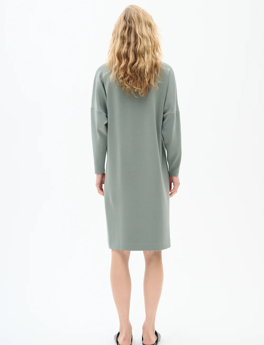 InWear - AnniehIW Vincent Dress - knitted dresses - agave green - 4
