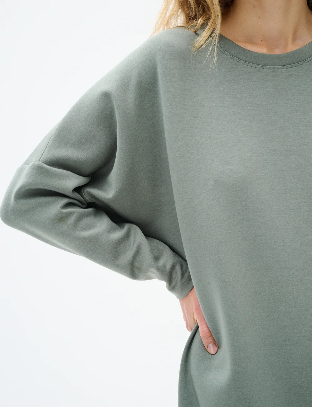 InWear - AnniehIW Vincent Dress - knitted dresses - agave green - 5