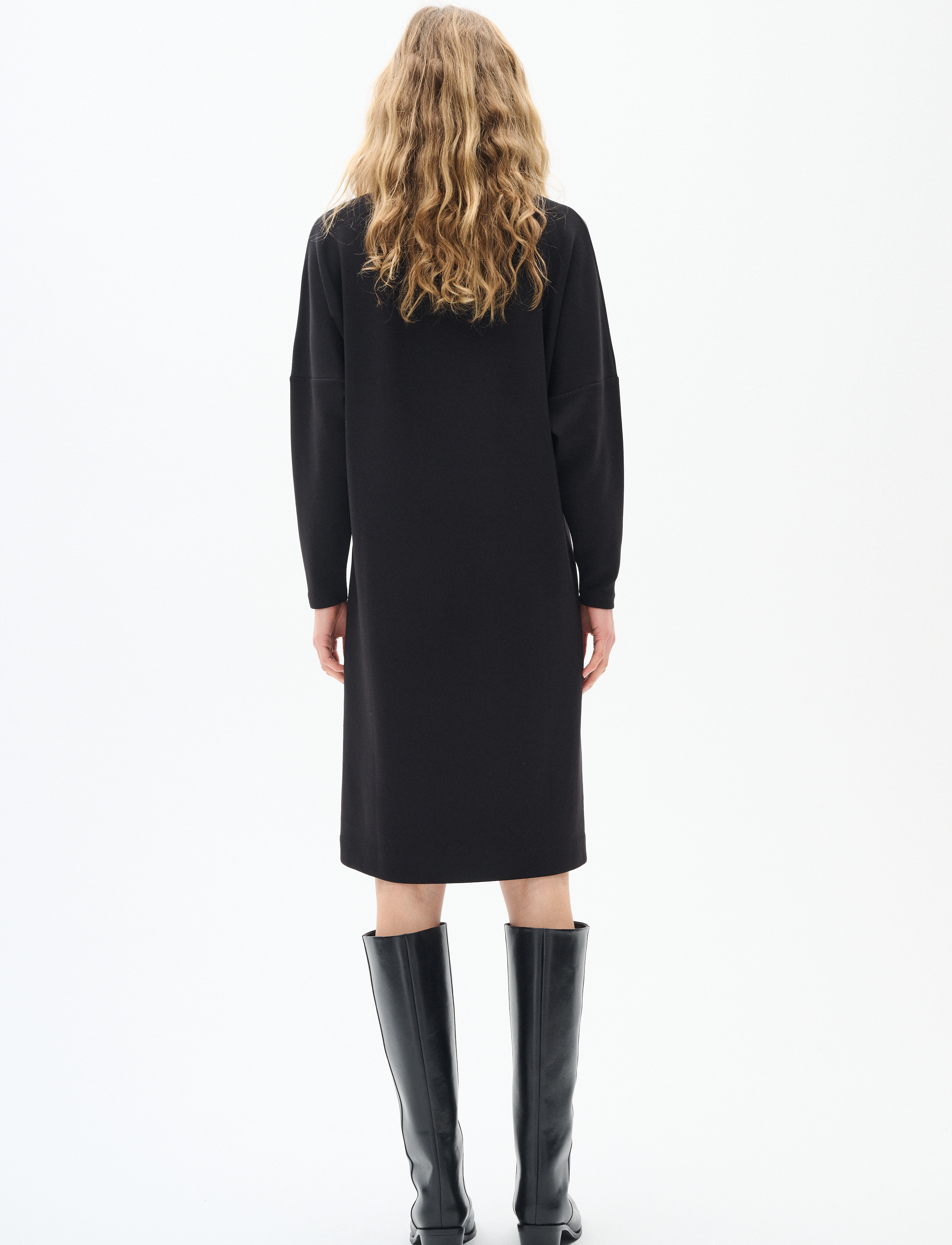 InWear - AnniehIW Vincent Dress - megztos suknelės - black - 4