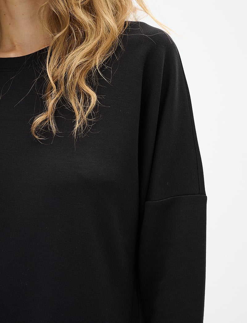 InWear - AnniehIW Vincent Dress - knitted dresses - black - 5