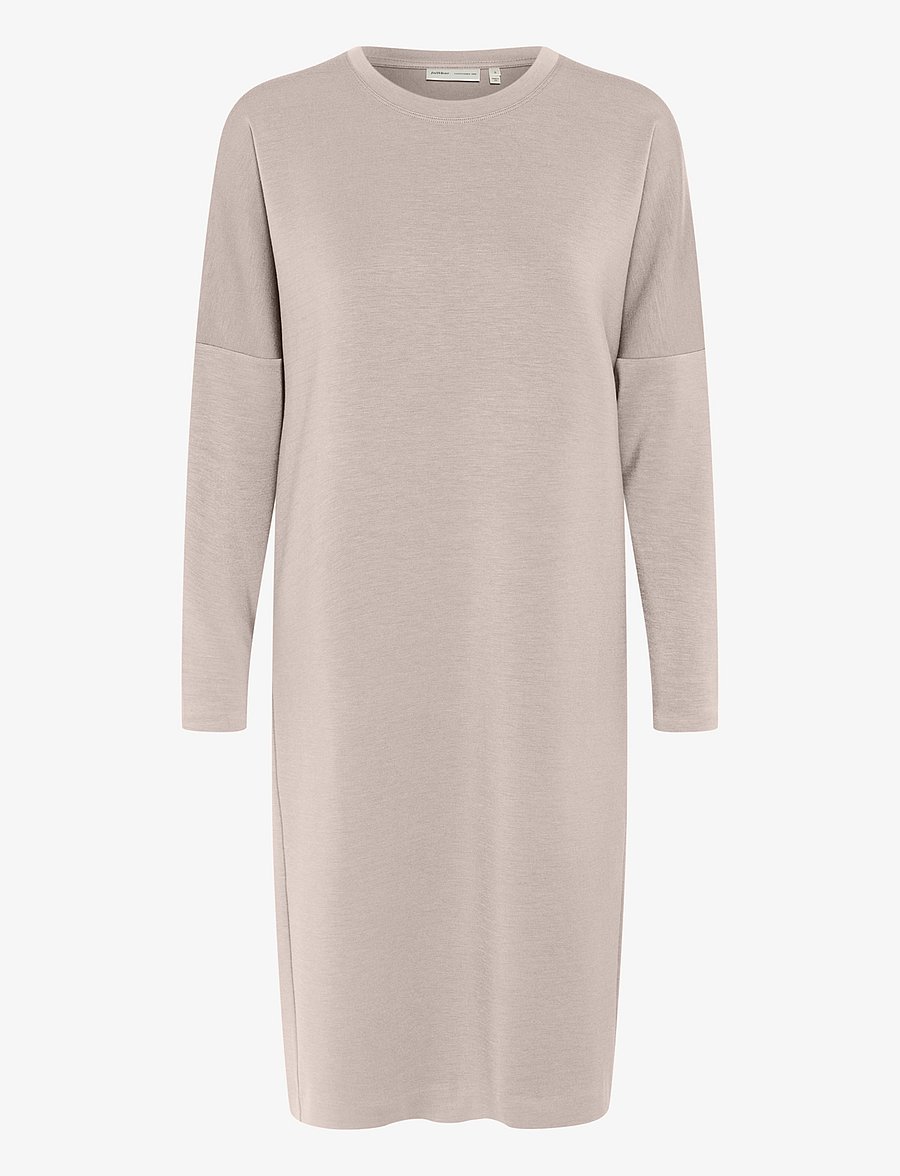 InWear - AnniehIW Vincent Dress - knitted dresses - stone - 1