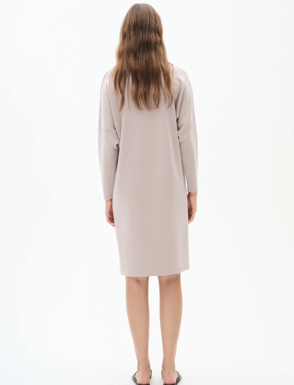 InWear - AnniehIW Vincent Dress - stickade klänningar - stone - 4