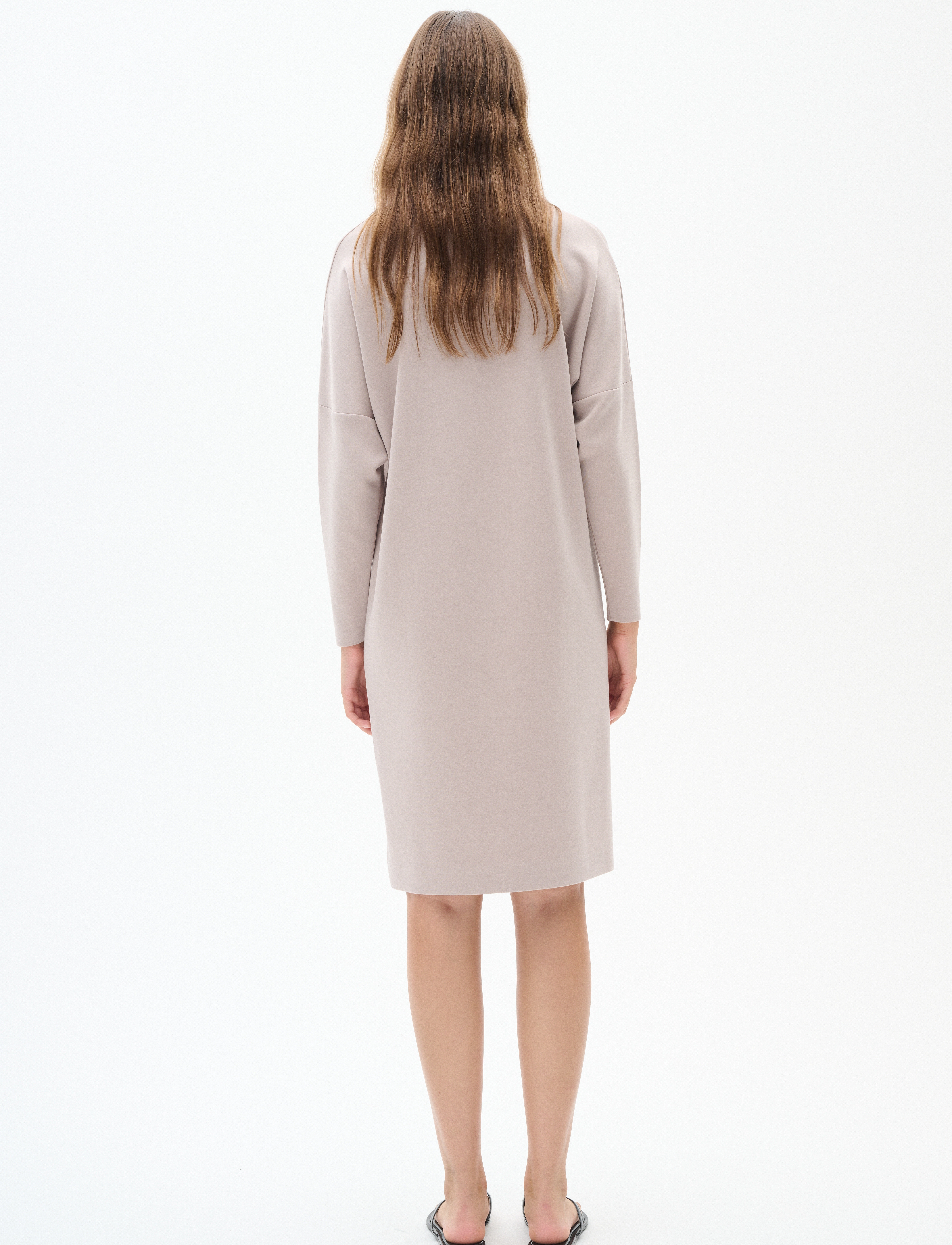 InWear - AnniehIW Vincent Dress - strikkjoler - stone - 4