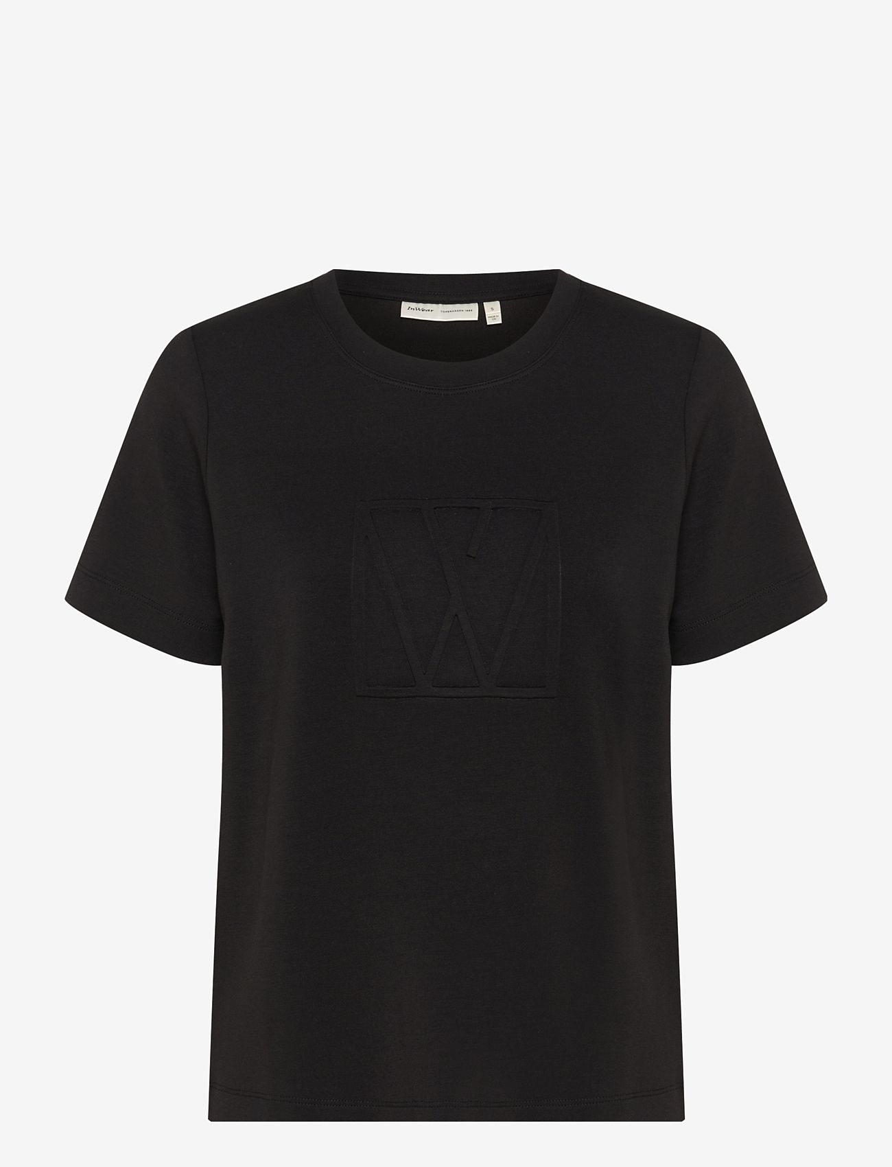 InWear - VINCENTIW LOGO TSHIRT - t-shirts - black - 1