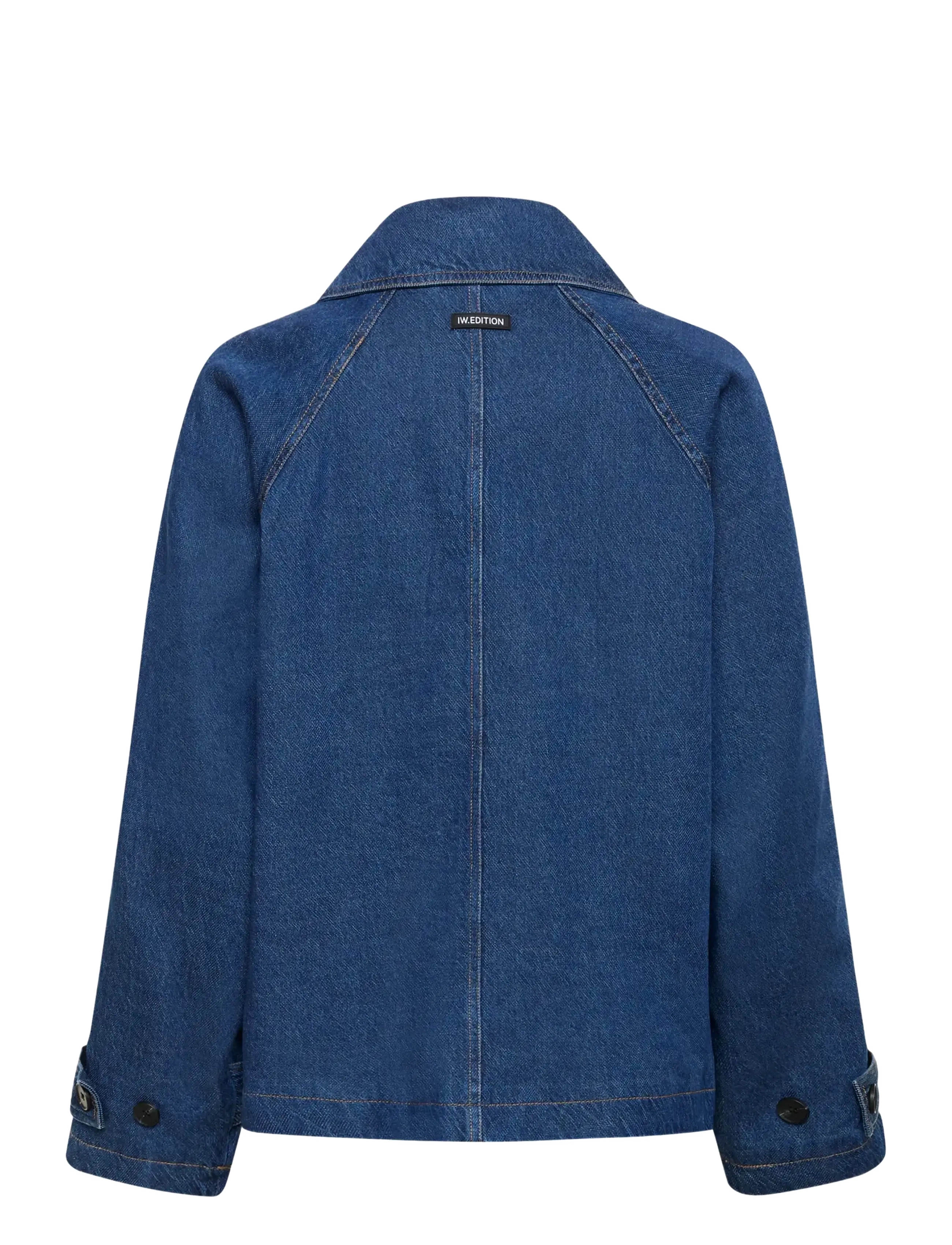 InWear - MABLEIW MINONA SHORT COAT - forårsjakker - dark blue denim - 2